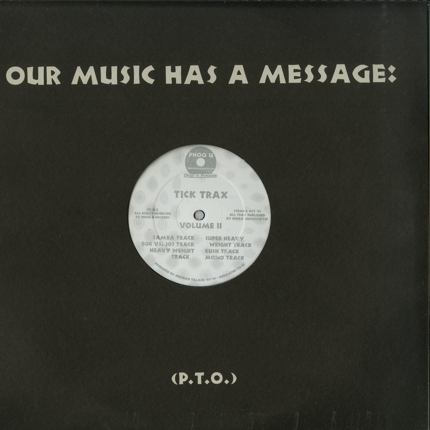Heinrich Tillack - TICK TRAX VOLUME II