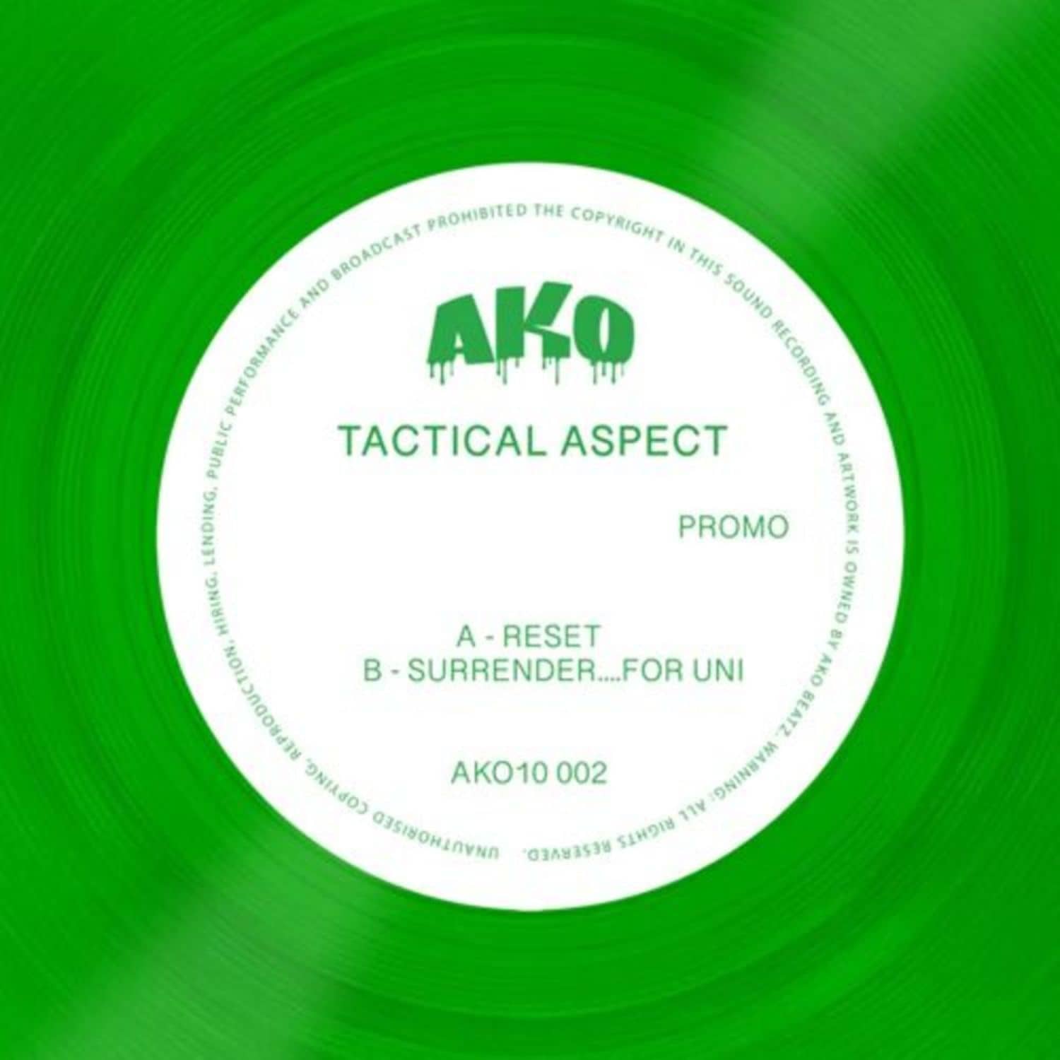 Tactical Aspect - AKO10002 