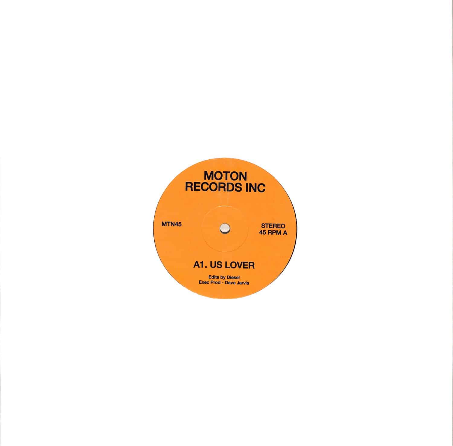 Moton Records Inc - MTN45 - US LOVER