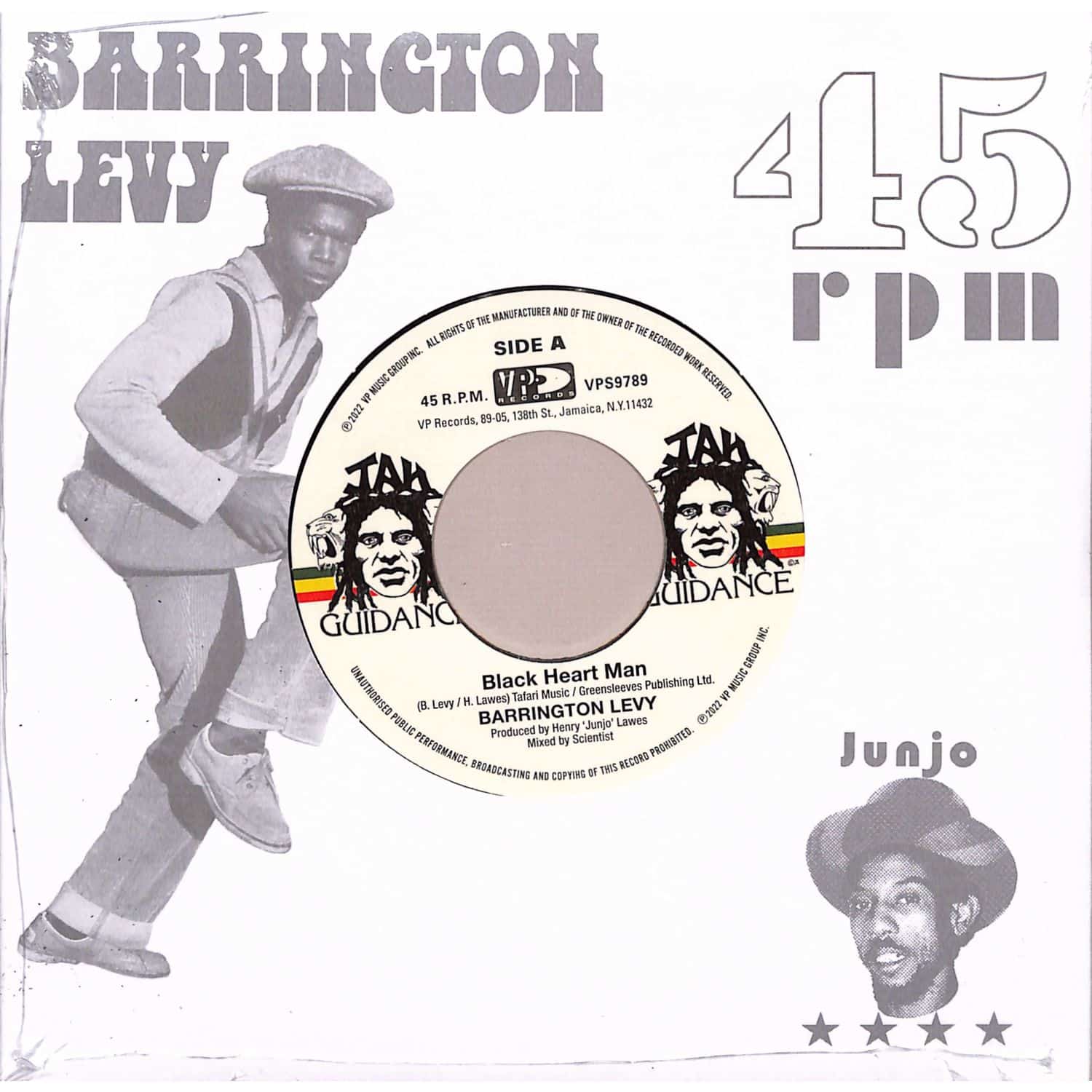 Barrington Levy / Roots Radics - BLACK HEART MAN / ROUND EIGHT 