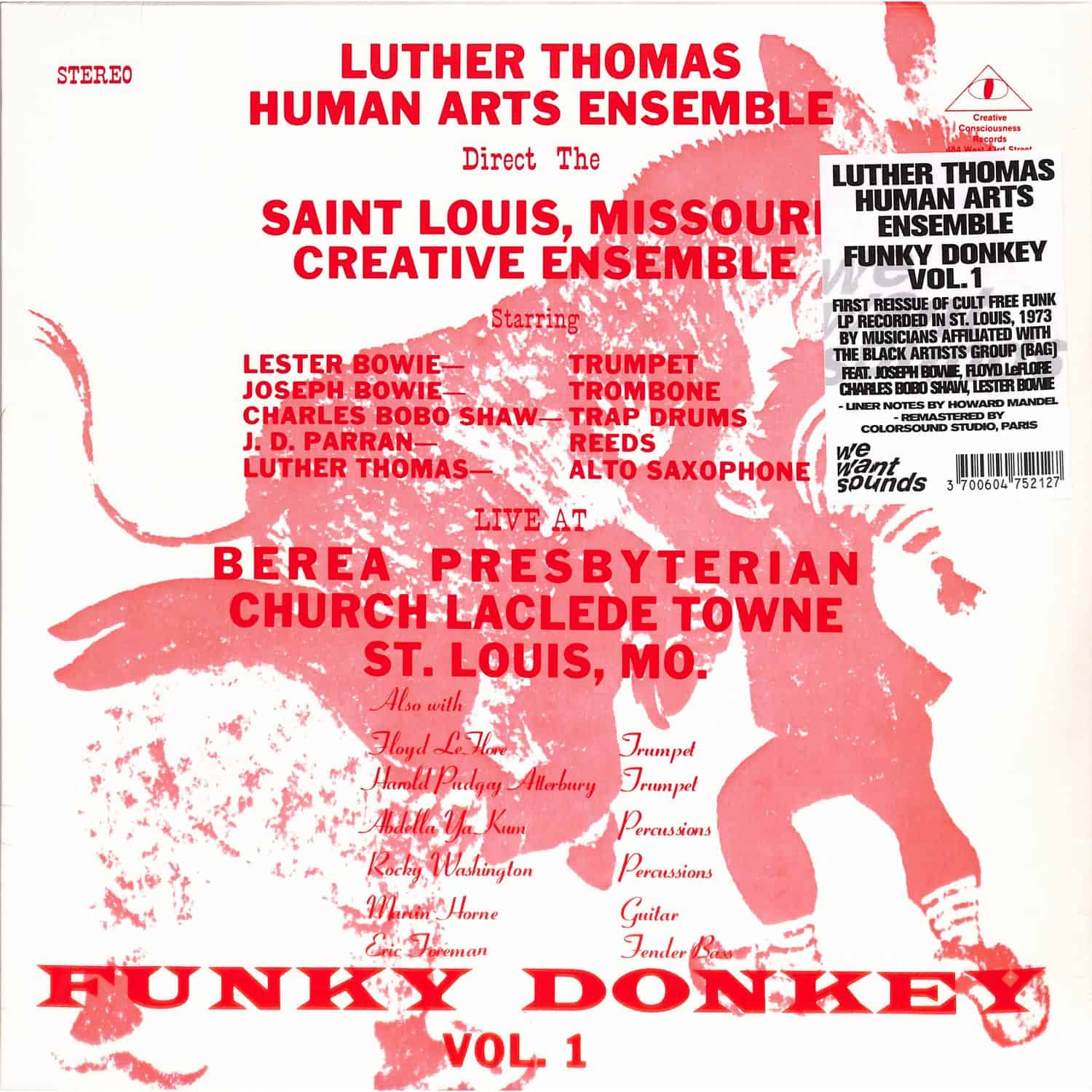Luther Thomas Human Arts Ensemble - FUNKEY DONKEY VOL.1 