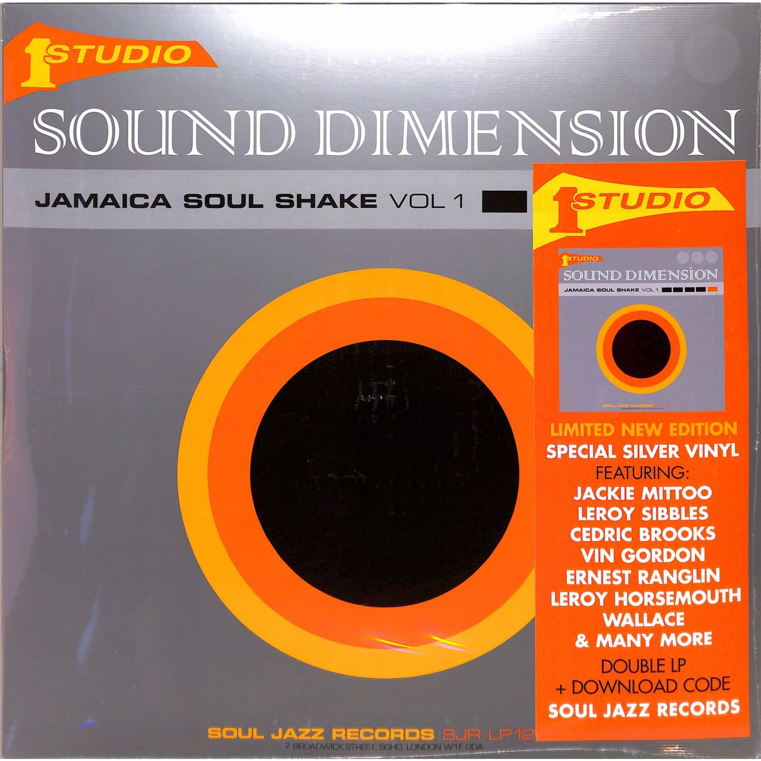 The Sound Dimension - JAMAICA SOUL SHAKE 1 
