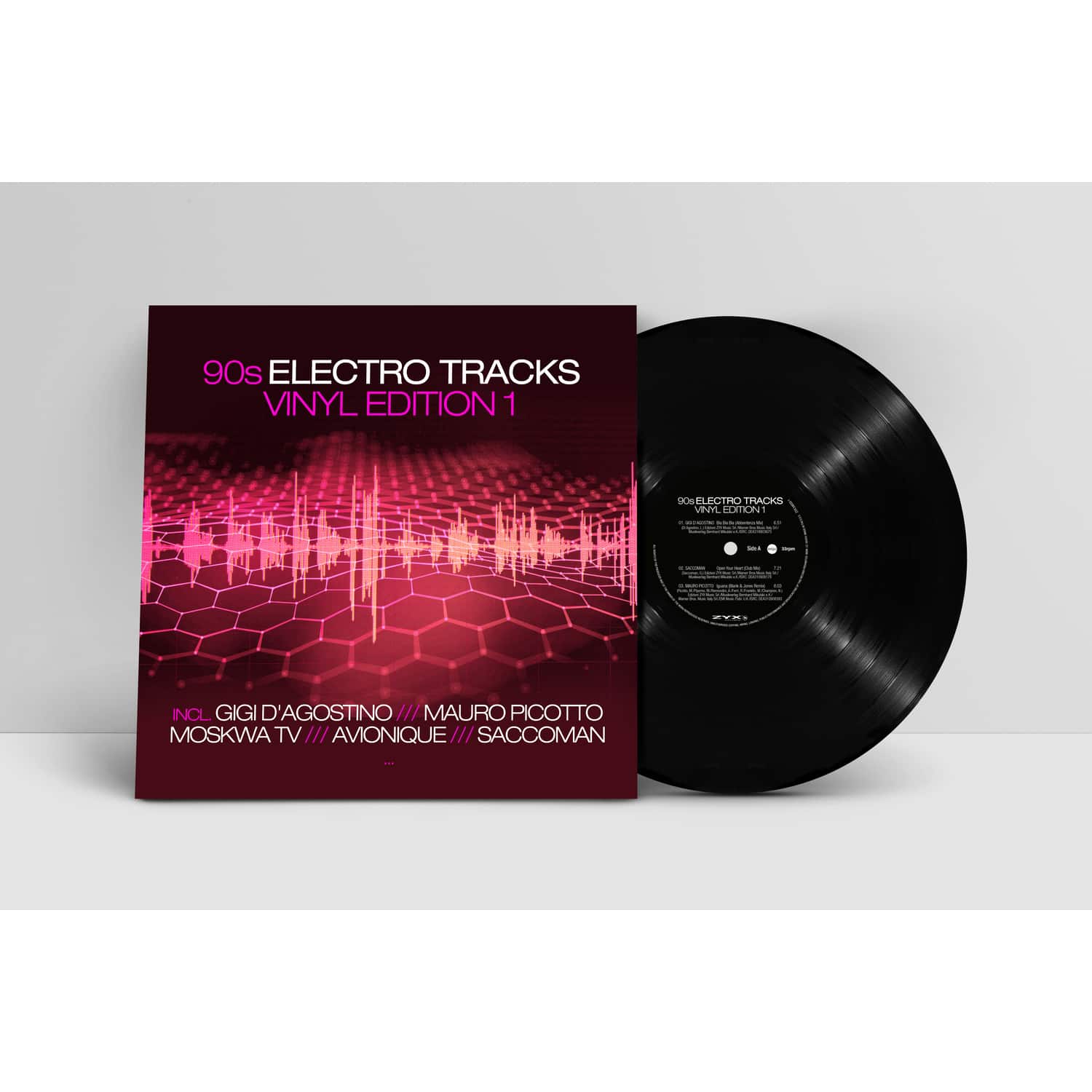 Various - 90S ELECTRO TRACKS - VINYL EDITION 1 