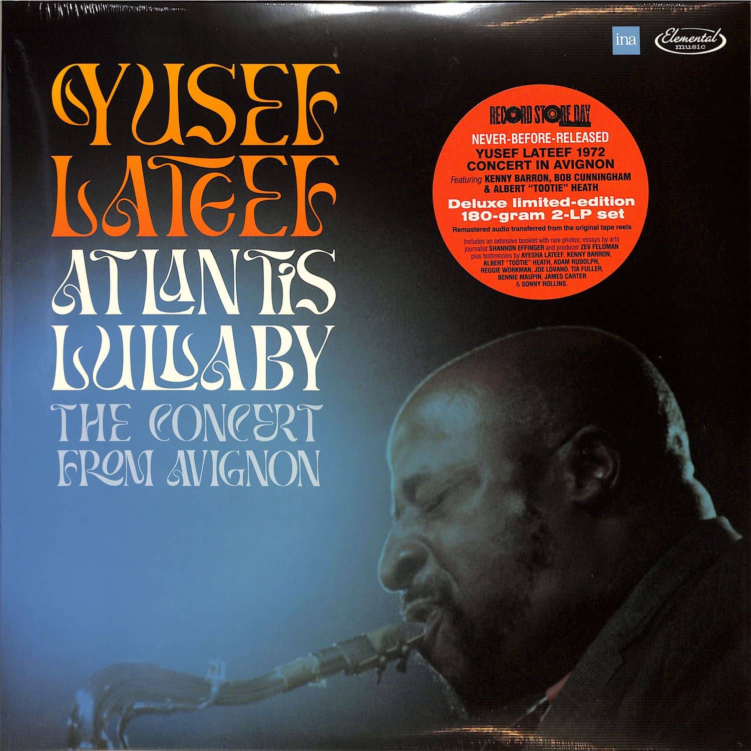 Yusef Lateef - ATLANTIS LULLABY -THE CONCERT FROM AVIGNON 