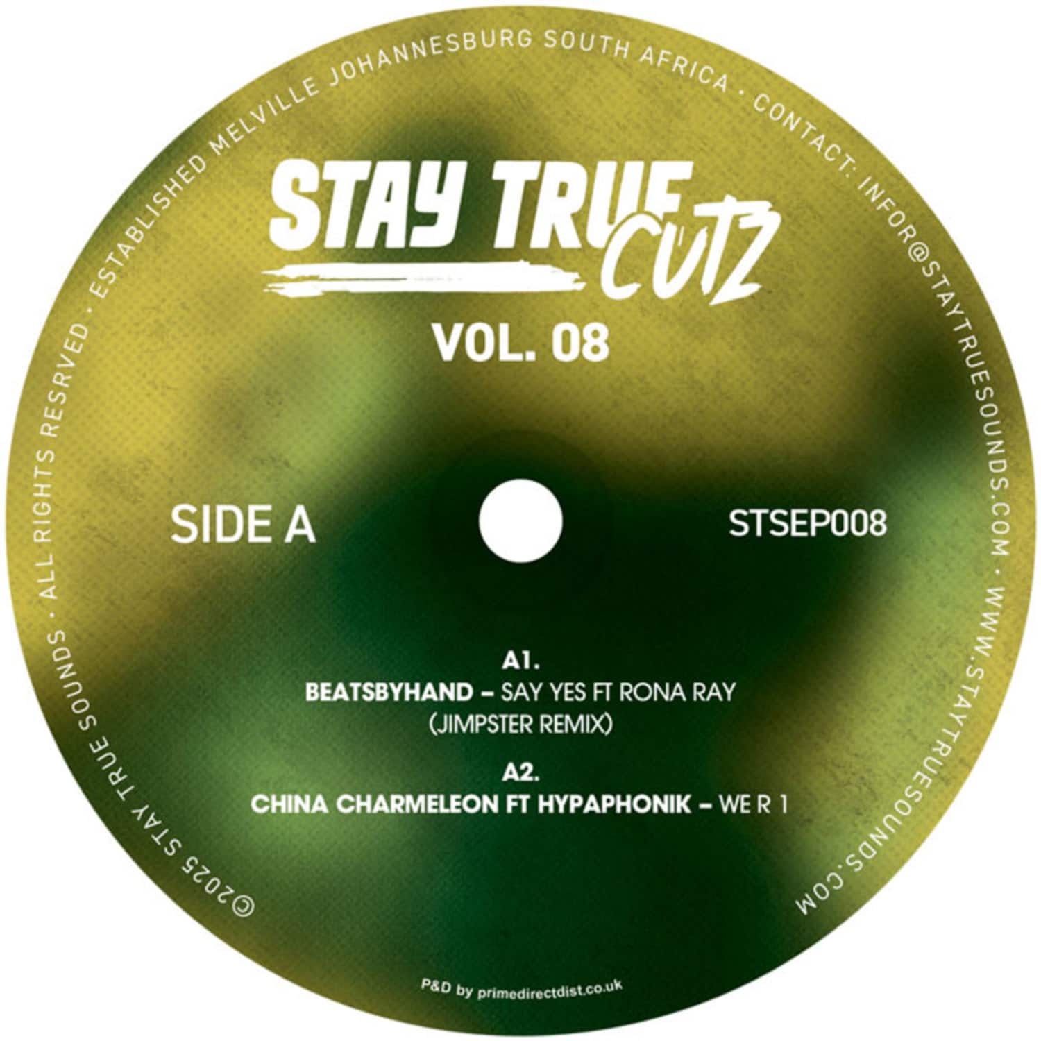 beatsbyhand, Rona Ray, Jimpster, China Charmeleon, Hypaphonik, Crackazat, Mana - STAY TRUE CUTZ VOL. 8