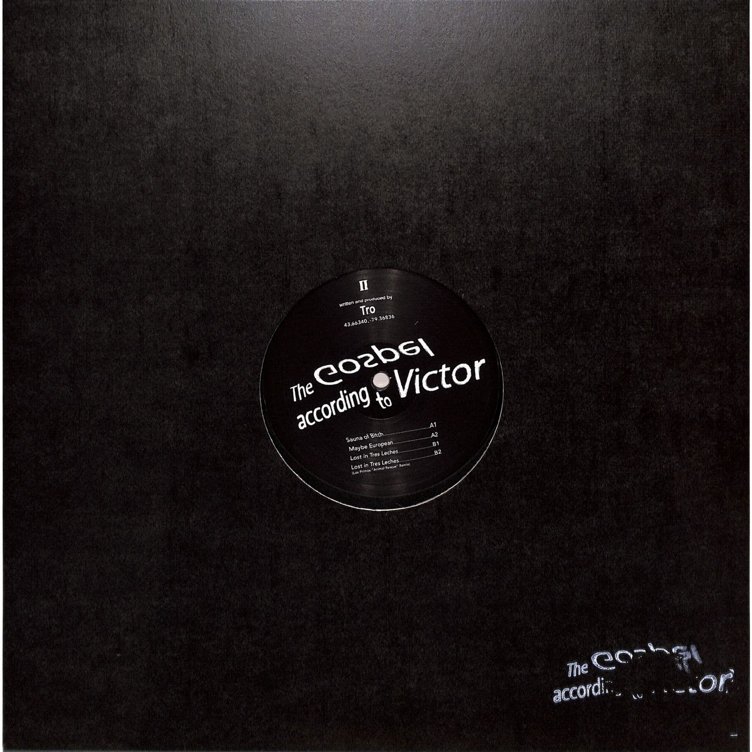 Tro - THE GOSPEL ACCORDING TO VICTOR II EP