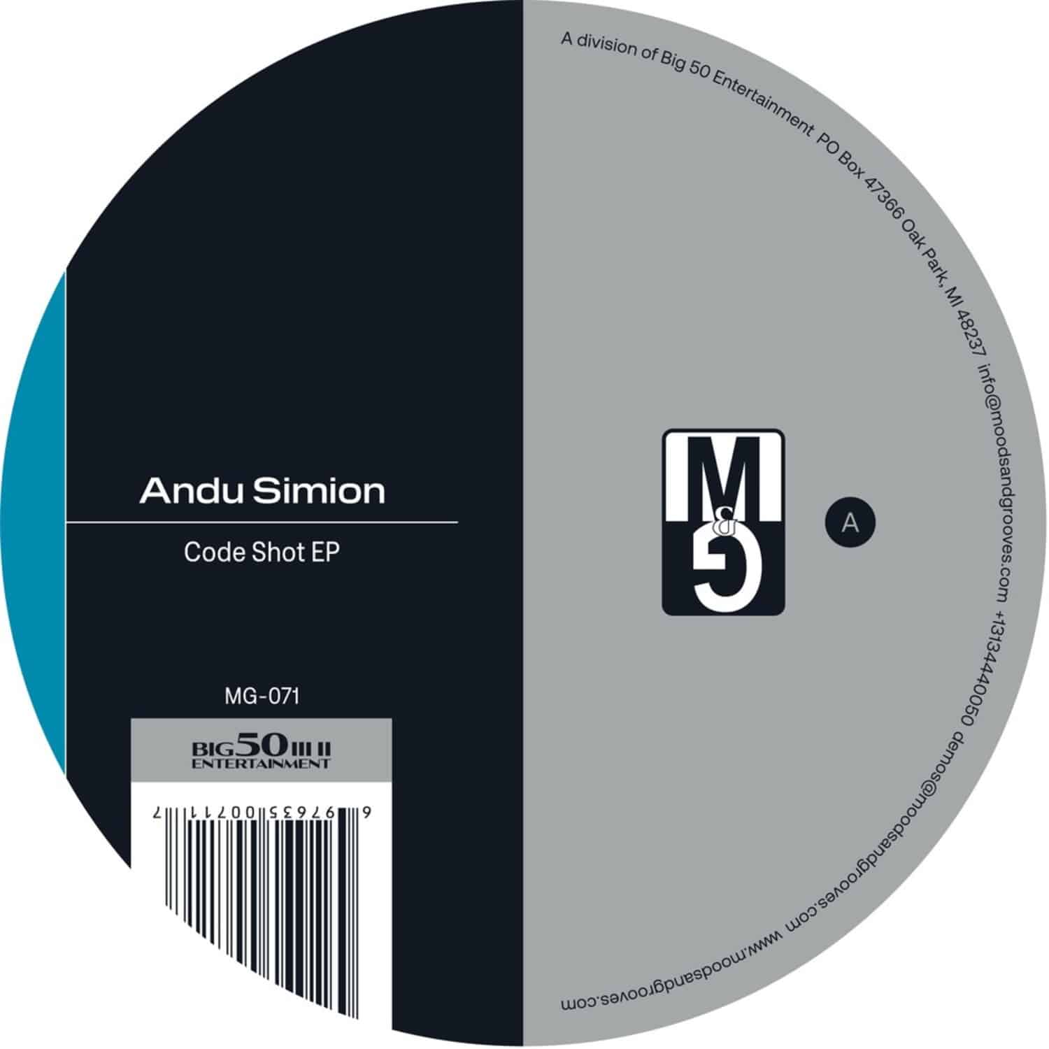 Andu Simion - CODE SHOT EP