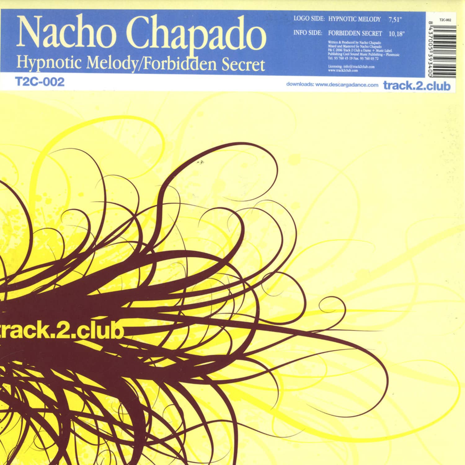 Nacho Chapado - HYPNOTIC MELODY / FORBIDDEN