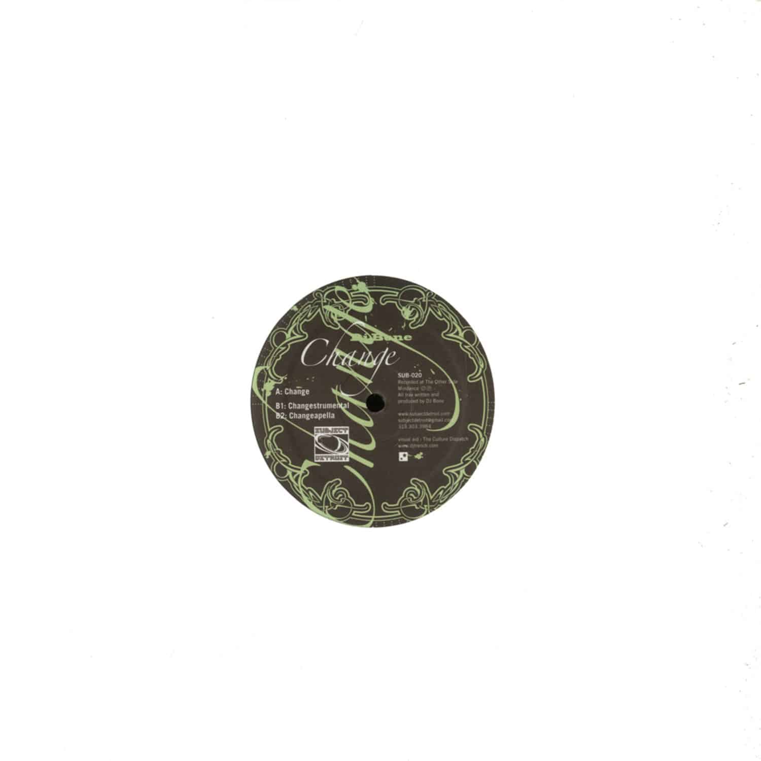 Dj Bone - CHANGE EP