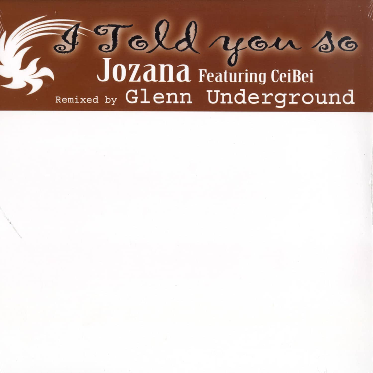 Jozana - I TOLD YOU SO