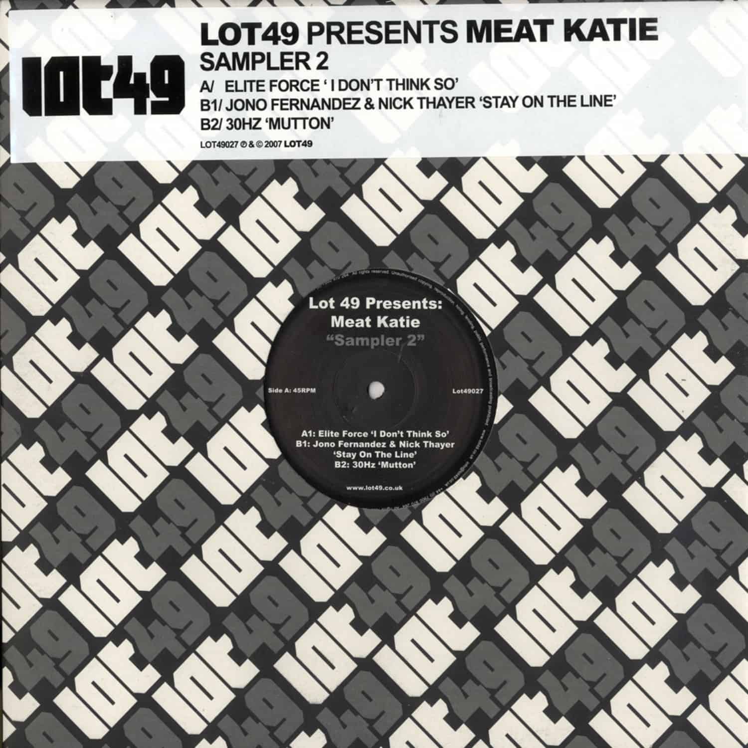 Various - LOT 49 PRESENTS MEAT KATIE SAMPLER 2