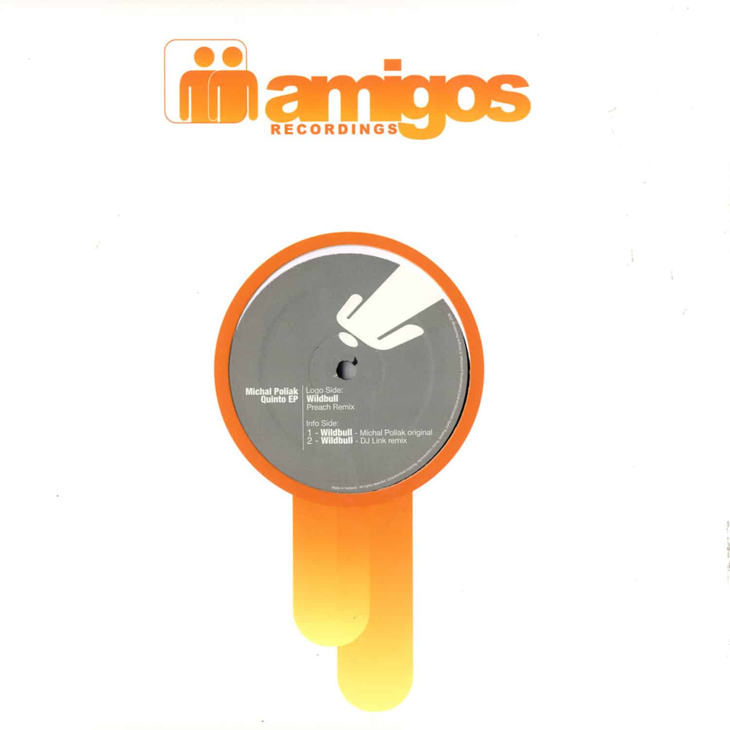 Michal Poliak - QUINTO EP / RMXS BY DJ PREACH & DJ LINK