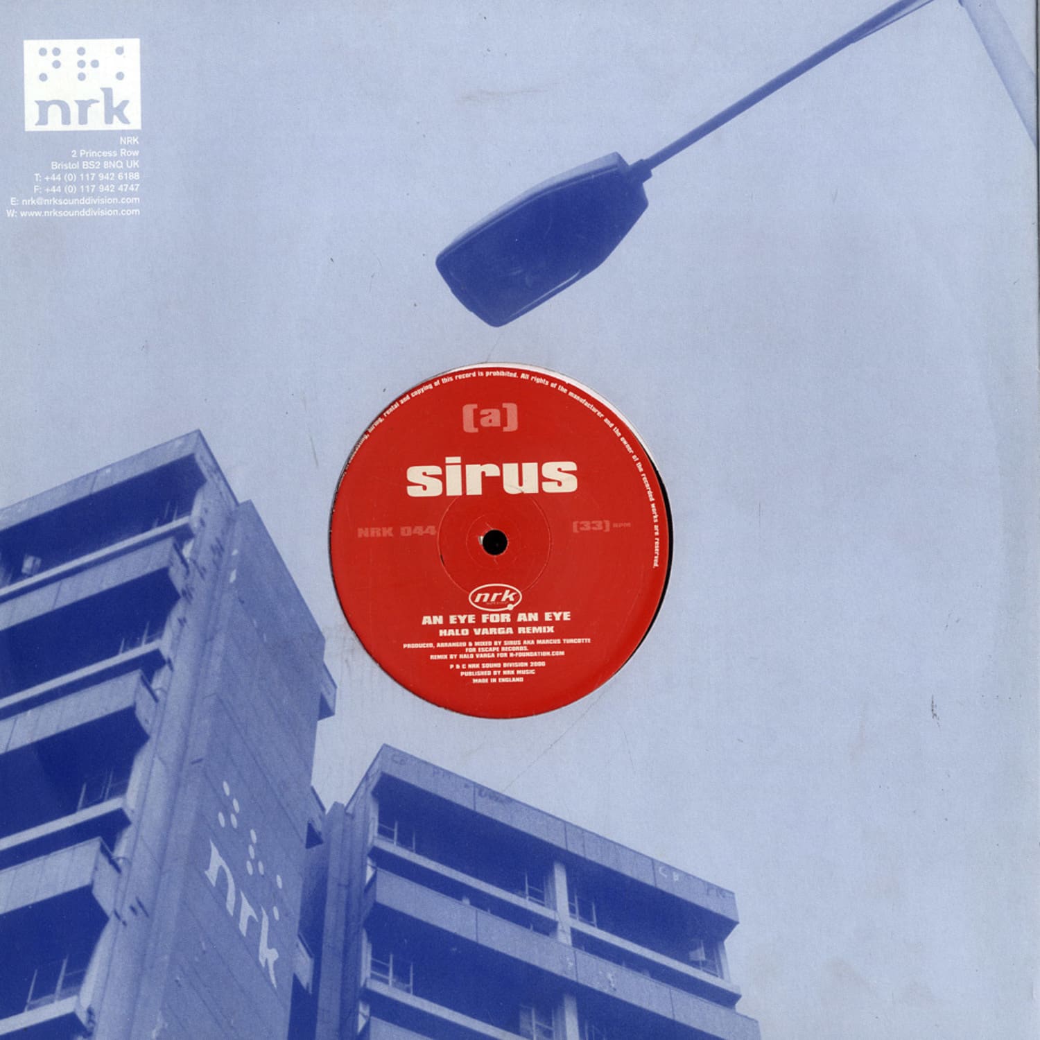 Sirus - AND EYE FOR AN EYE