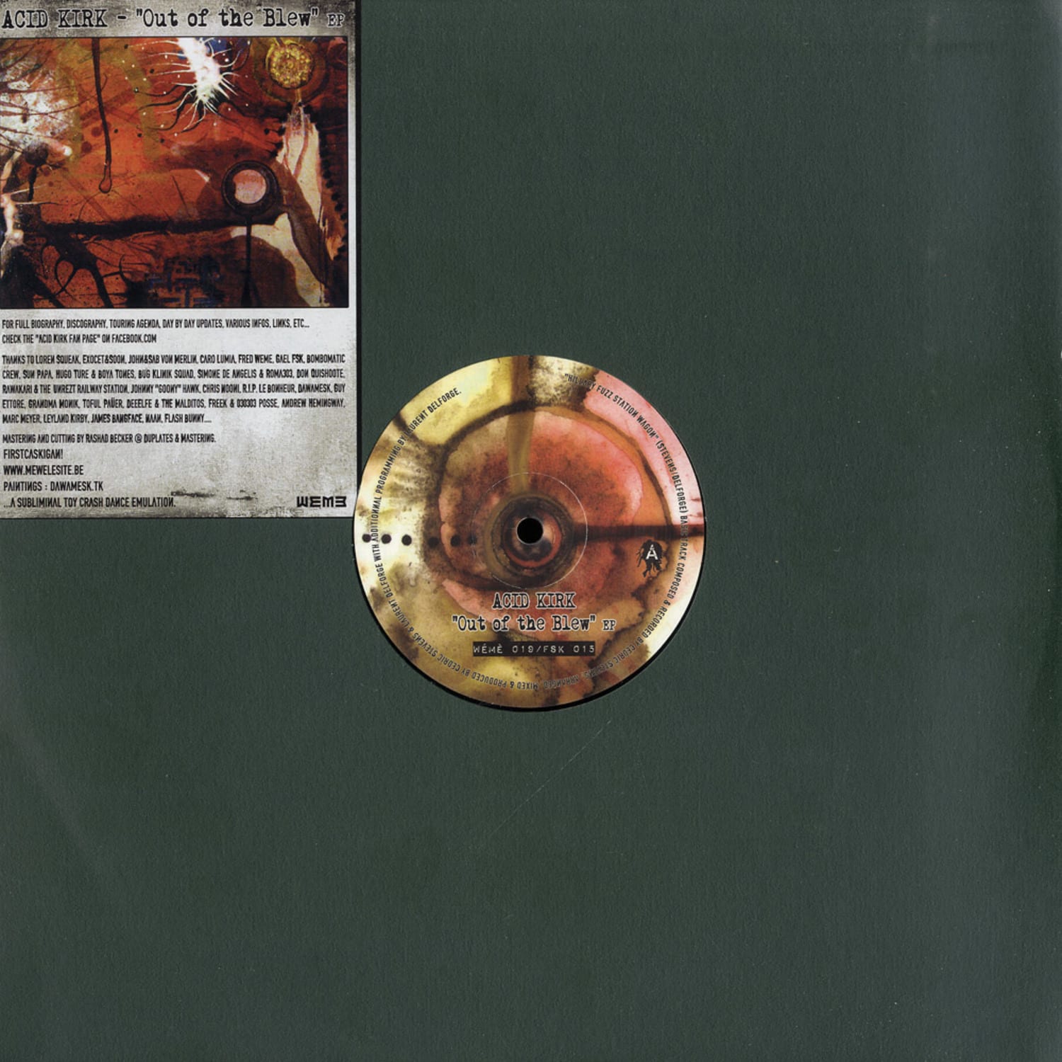 Acid Kirk - OUT OF THE BLEW EP