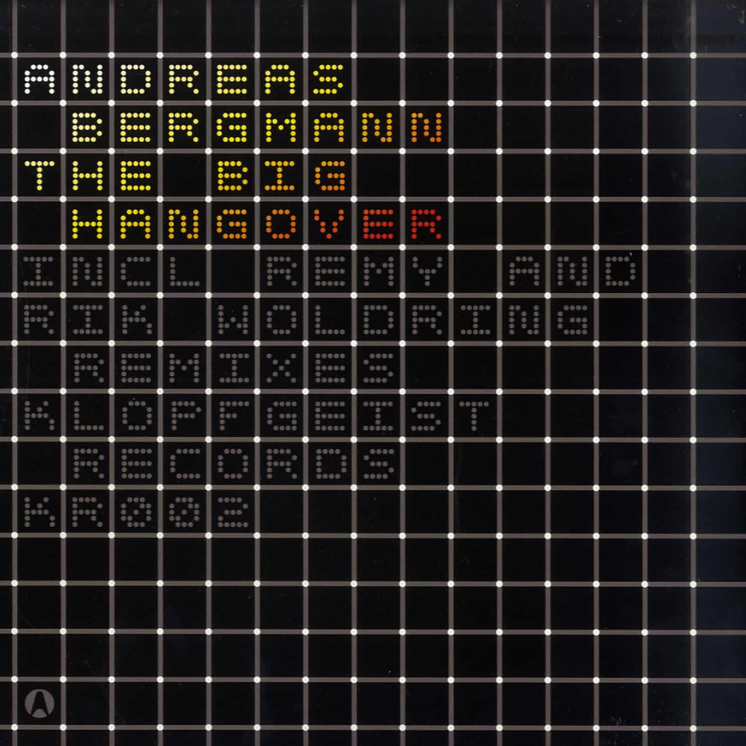 Andreas Bergmann - THE BIG HANGOVER EP