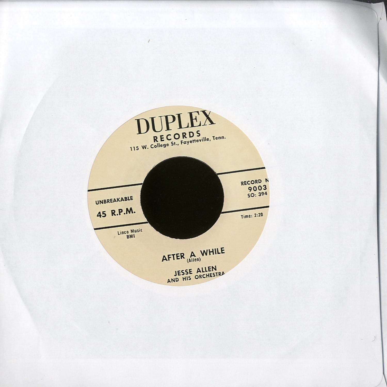 Jesse Allen - LOVE MY BABY 