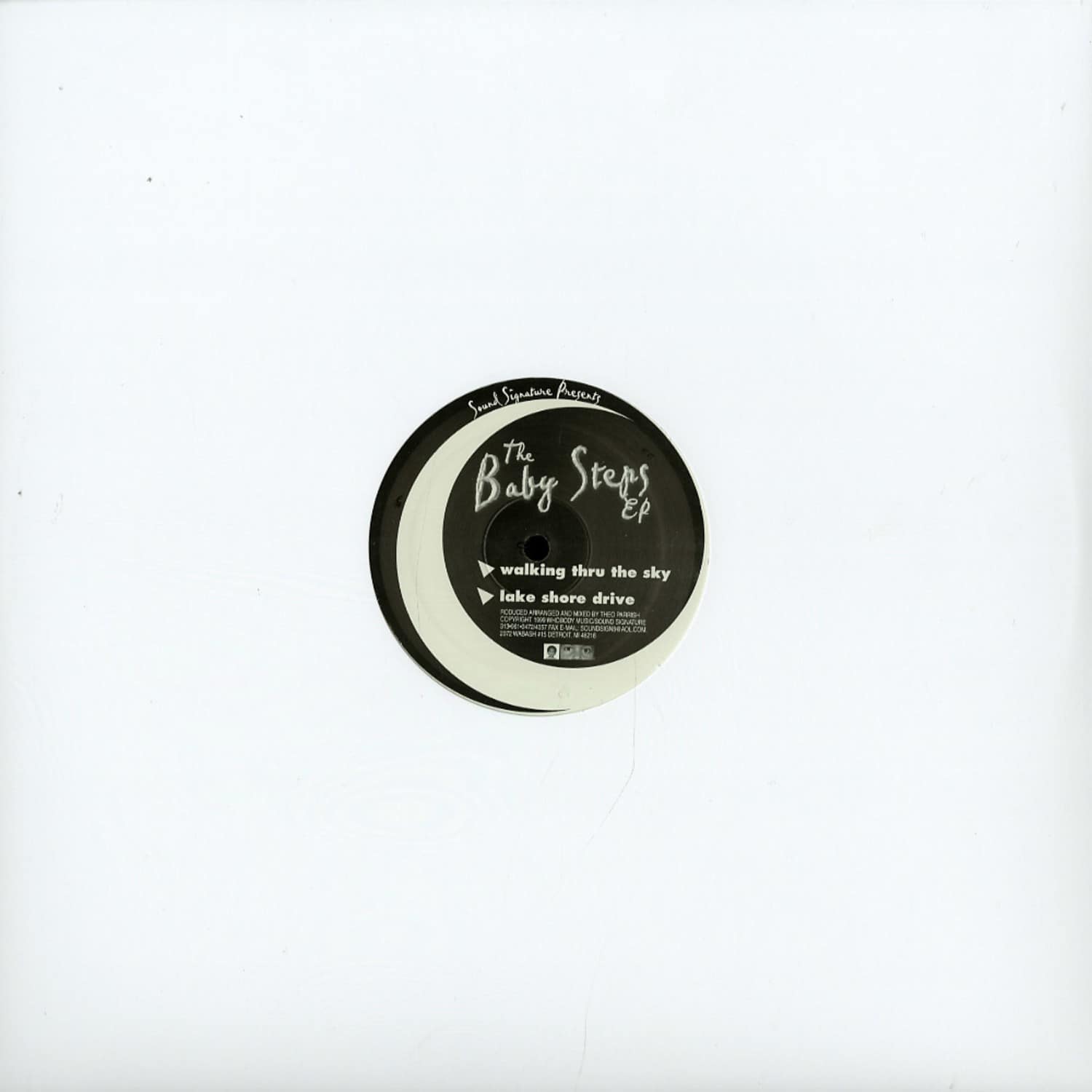Theo Parrish - BABY STEPS EP