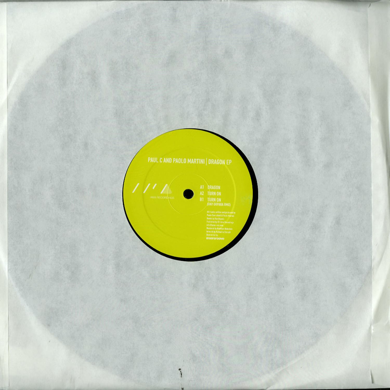 Paul C & Paolo Martini - DRAGON EP 