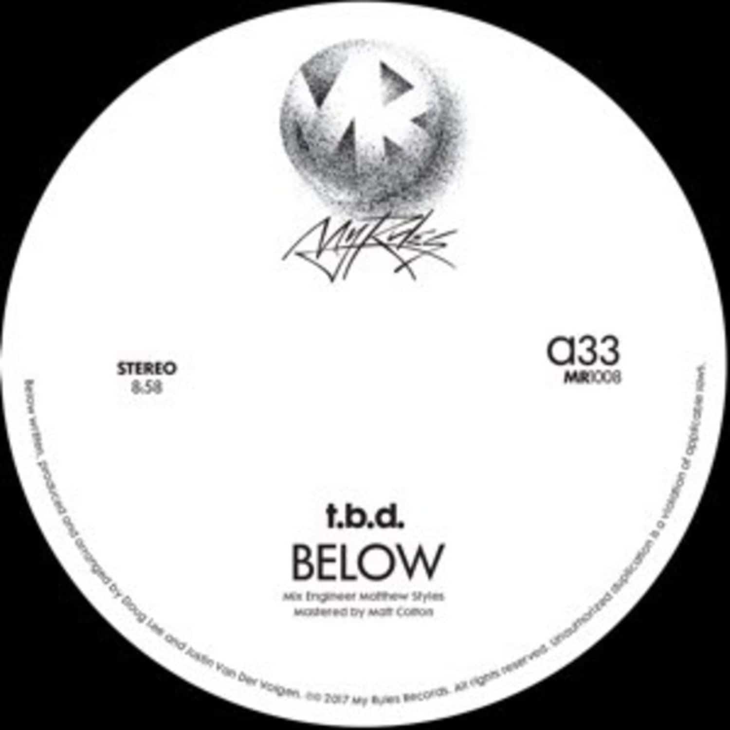 TBD - BELOW