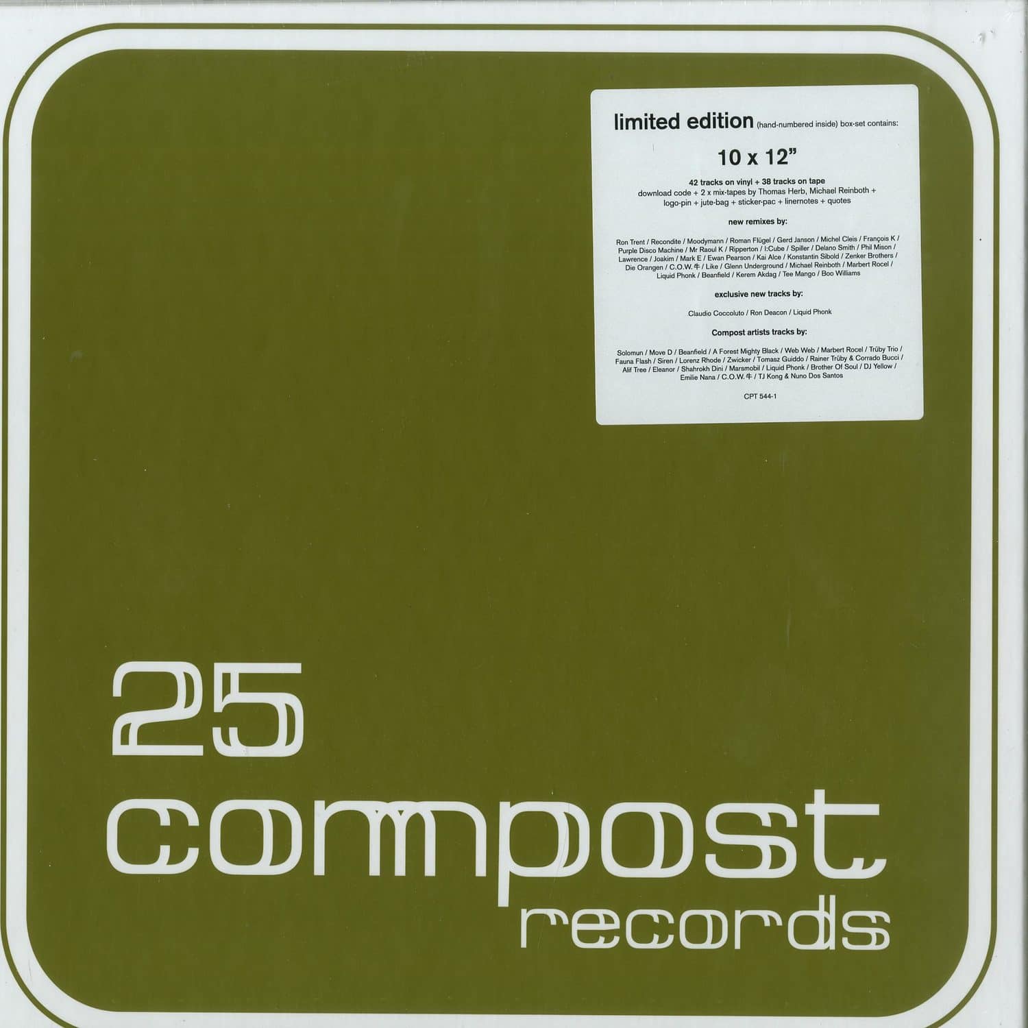 Various Artists - 25 COMPOST RECORDS 