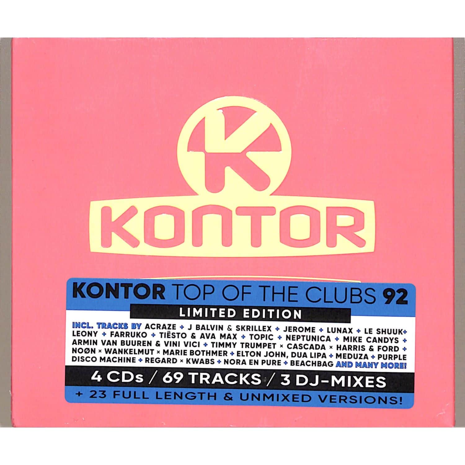 Various - KONTOR TOP OF THE CLUBS VOL.92 