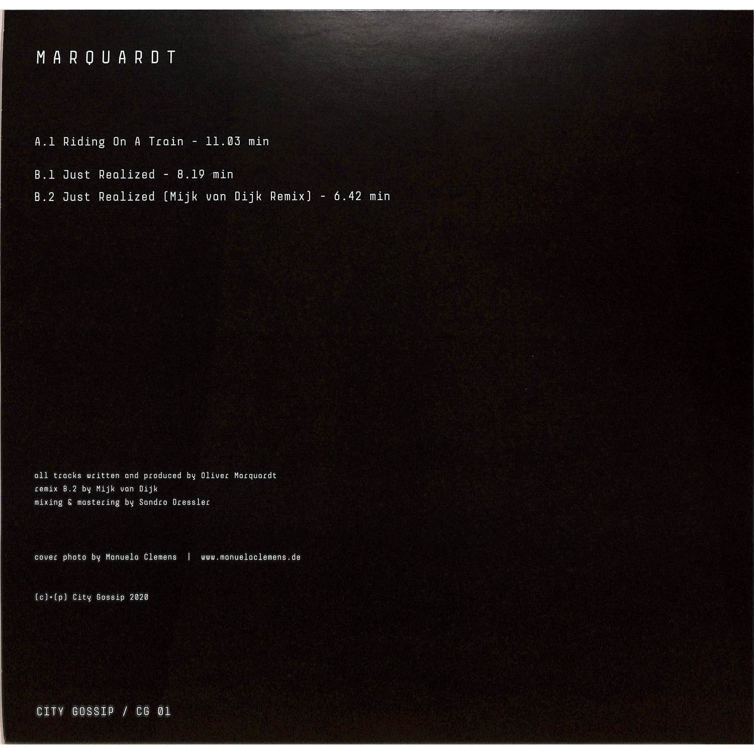 Marquardt - RIDING ON A TRAIN 