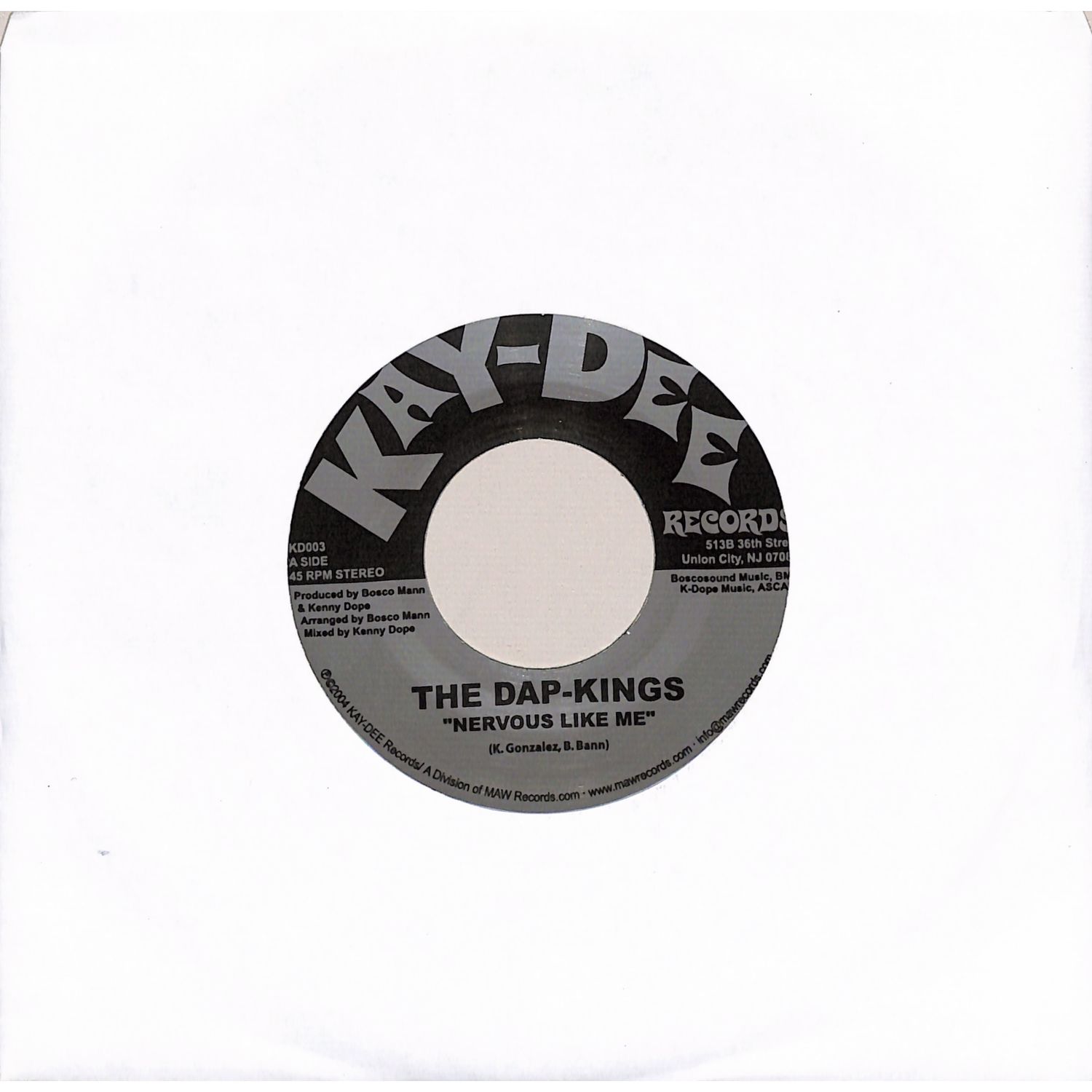 The Dap-Kings - NERVOUS LIKE ME 