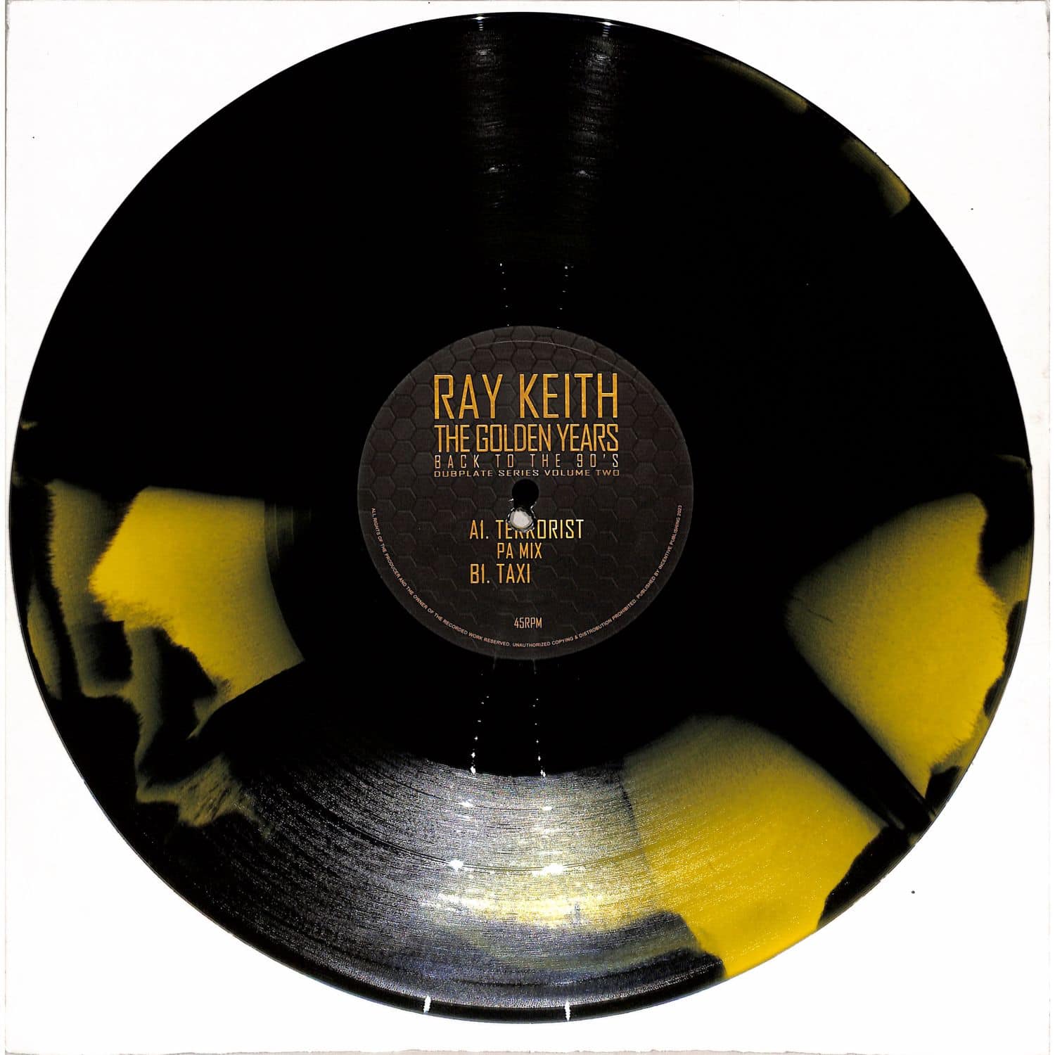 Ray Keith - Yellow/black Sma - TERRORIST PA MIX / TAXI EP EP