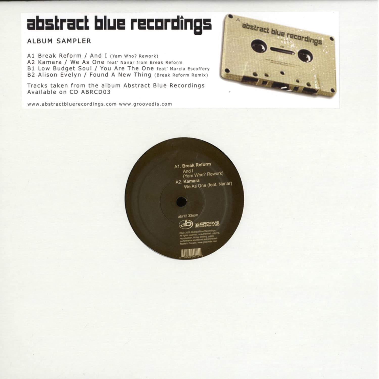 Various Artists - ABSTRACT BLUE SAMPLER