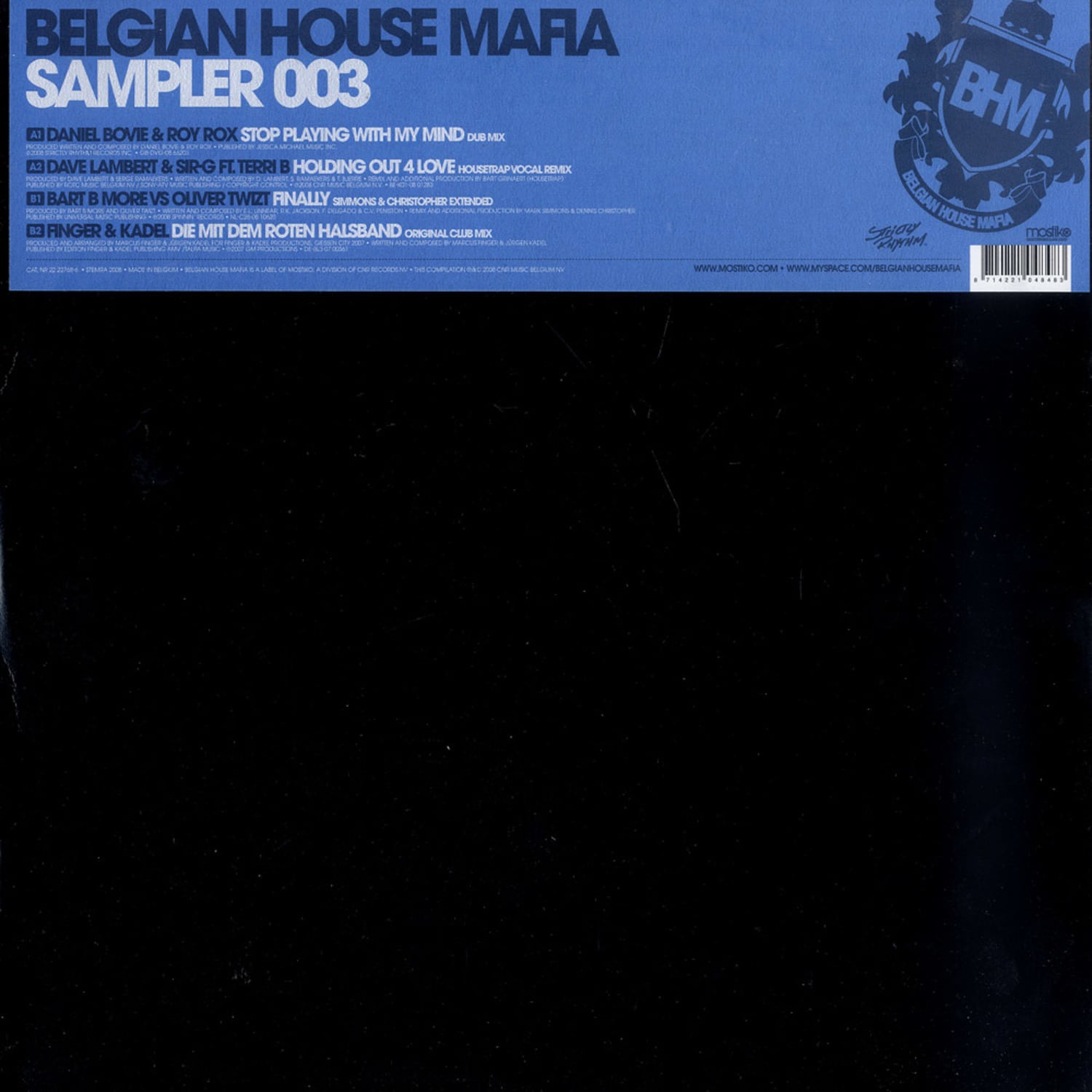 Belgian House Mafia - SAMPLER 003