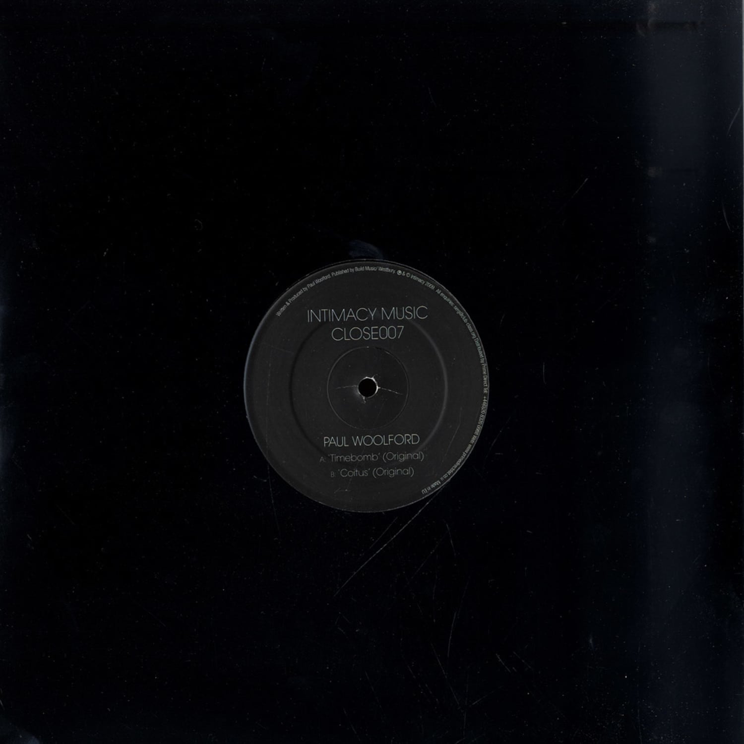 Paul Woolford - TIMEBOMB / COITUS