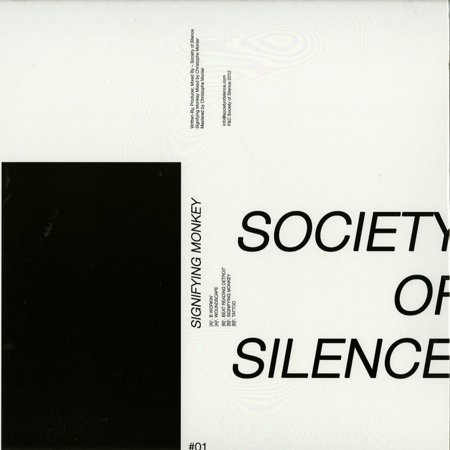 Society Of Silence - SIGNIFYING MONKEY