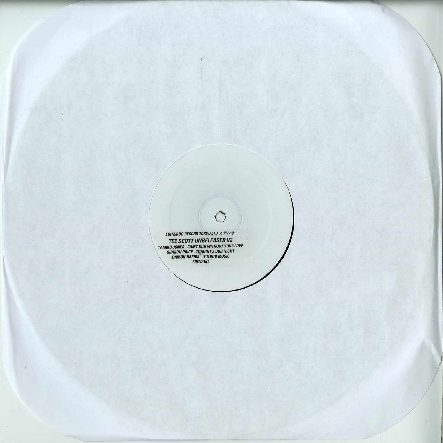 Edit & Dub - TEE SCOTT VOLUME 2 UNRELEASED