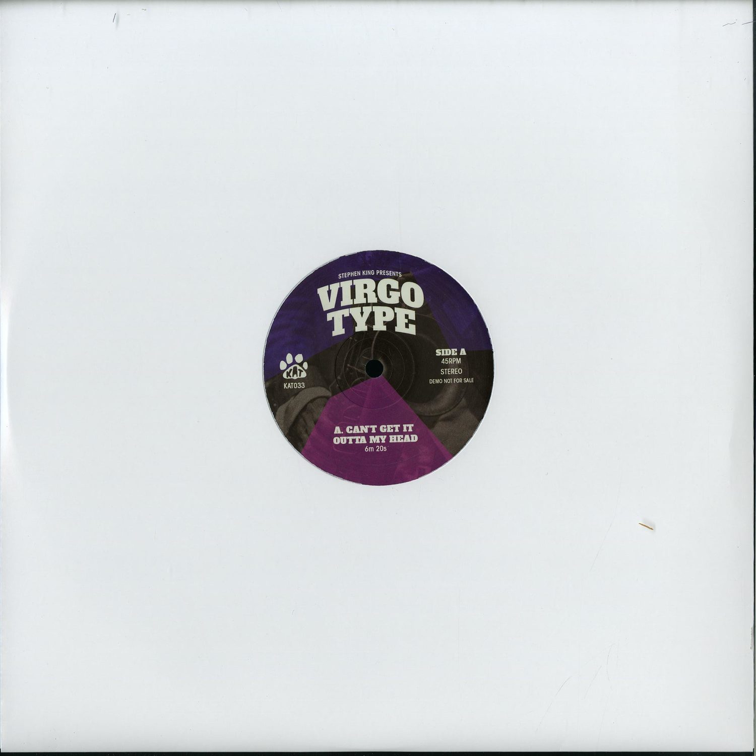 Stephen King Pres - THE VIRGO TYPE EP