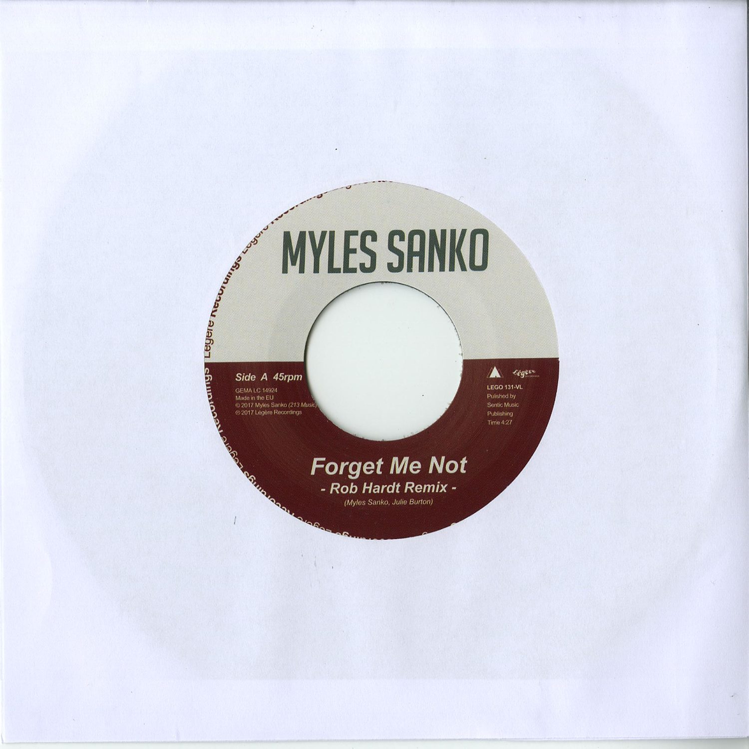 Myles Sanko - FORGET ME NOT 