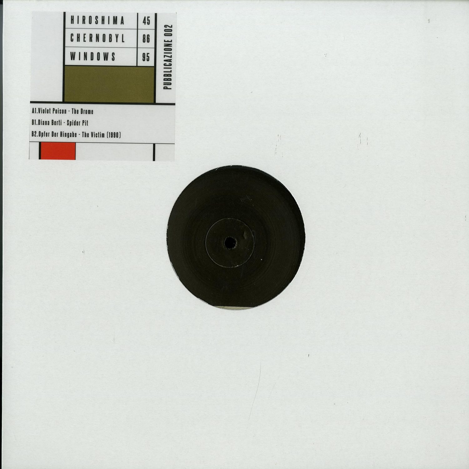Various Artists - PUBBLICAZIONE 002
