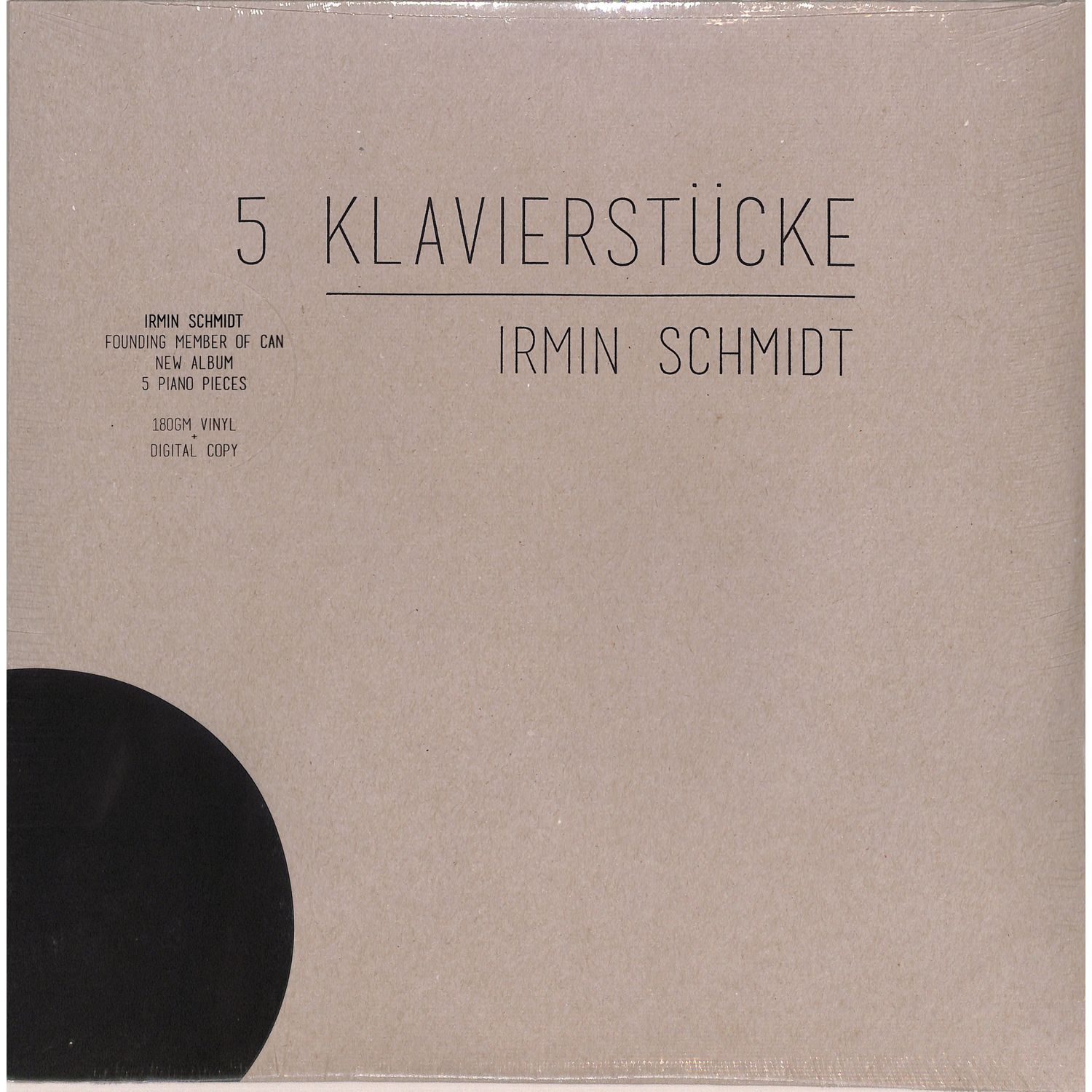 Irmin Schmidt - 5 KLAVIERSTUECKE 