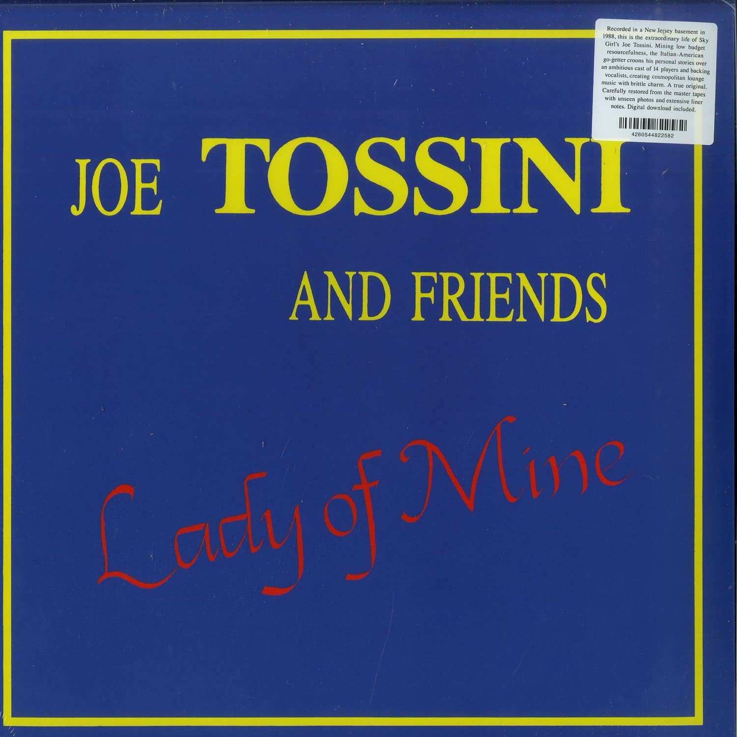 Joe Tossini And Friends - LADY OF MINE 