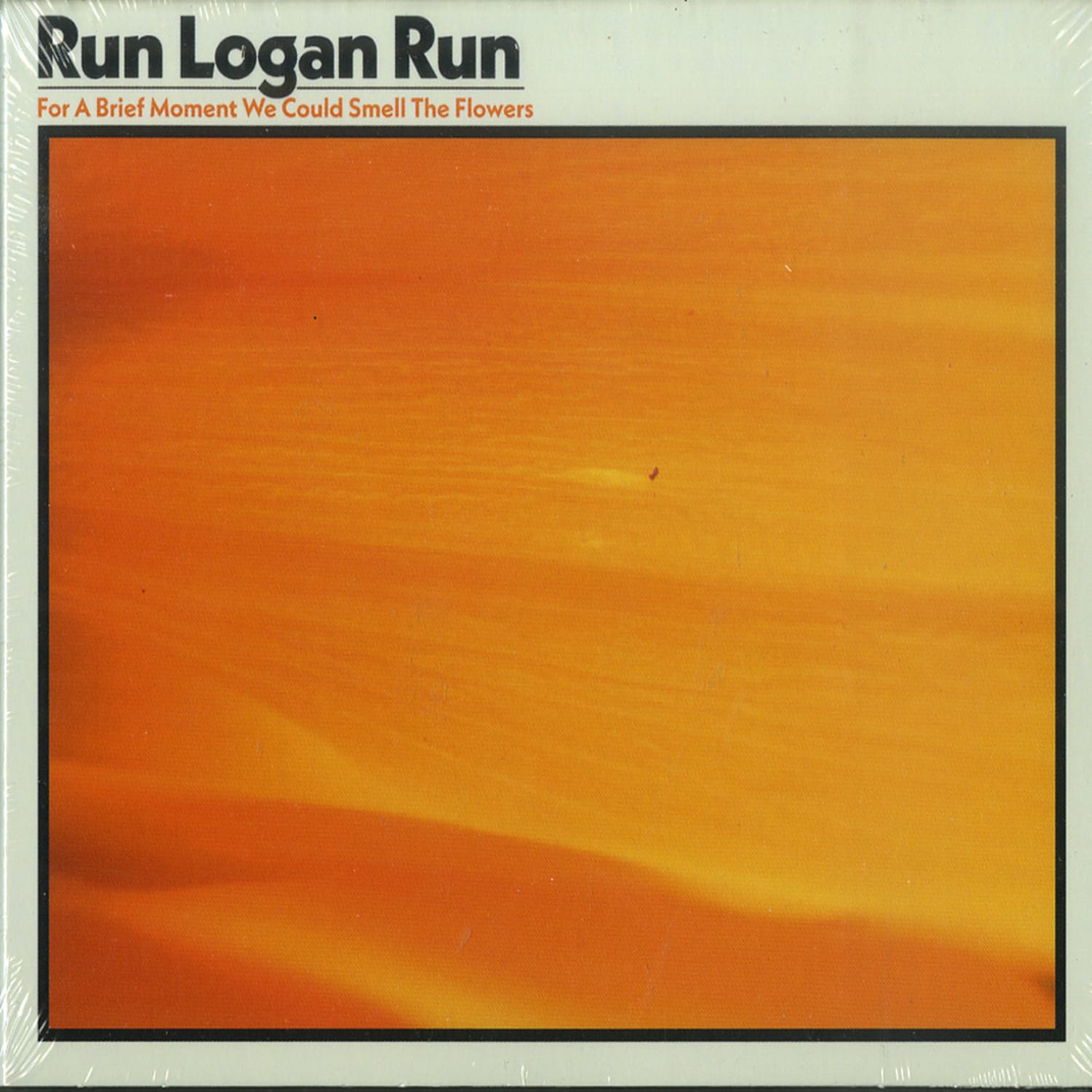 Run Logan Run - FOR A BRIEF MOMENT WE COULD SMELL THE FLOWERS 