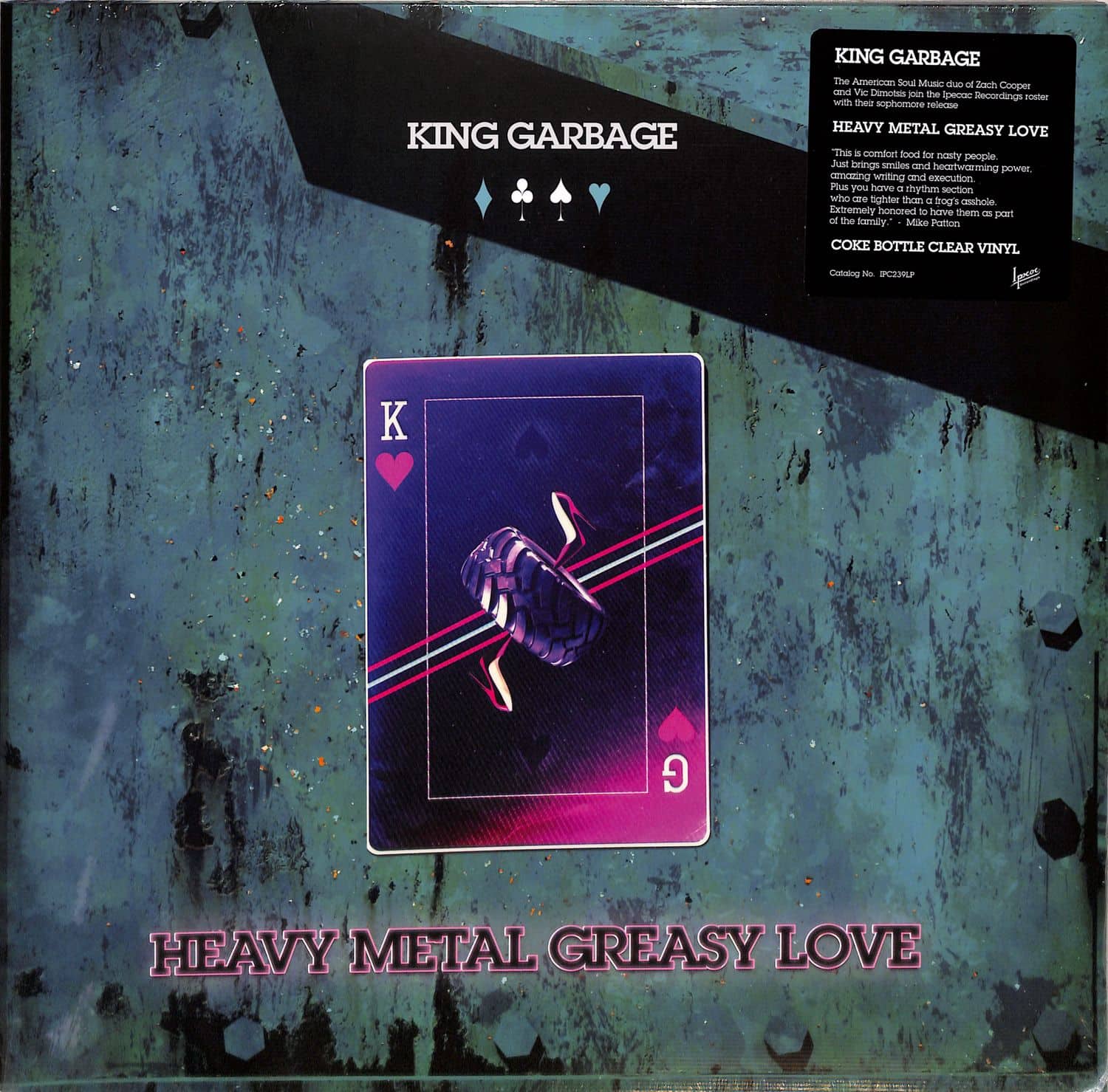 King Garbage - HEAVY METAL GREASY LOVE 
