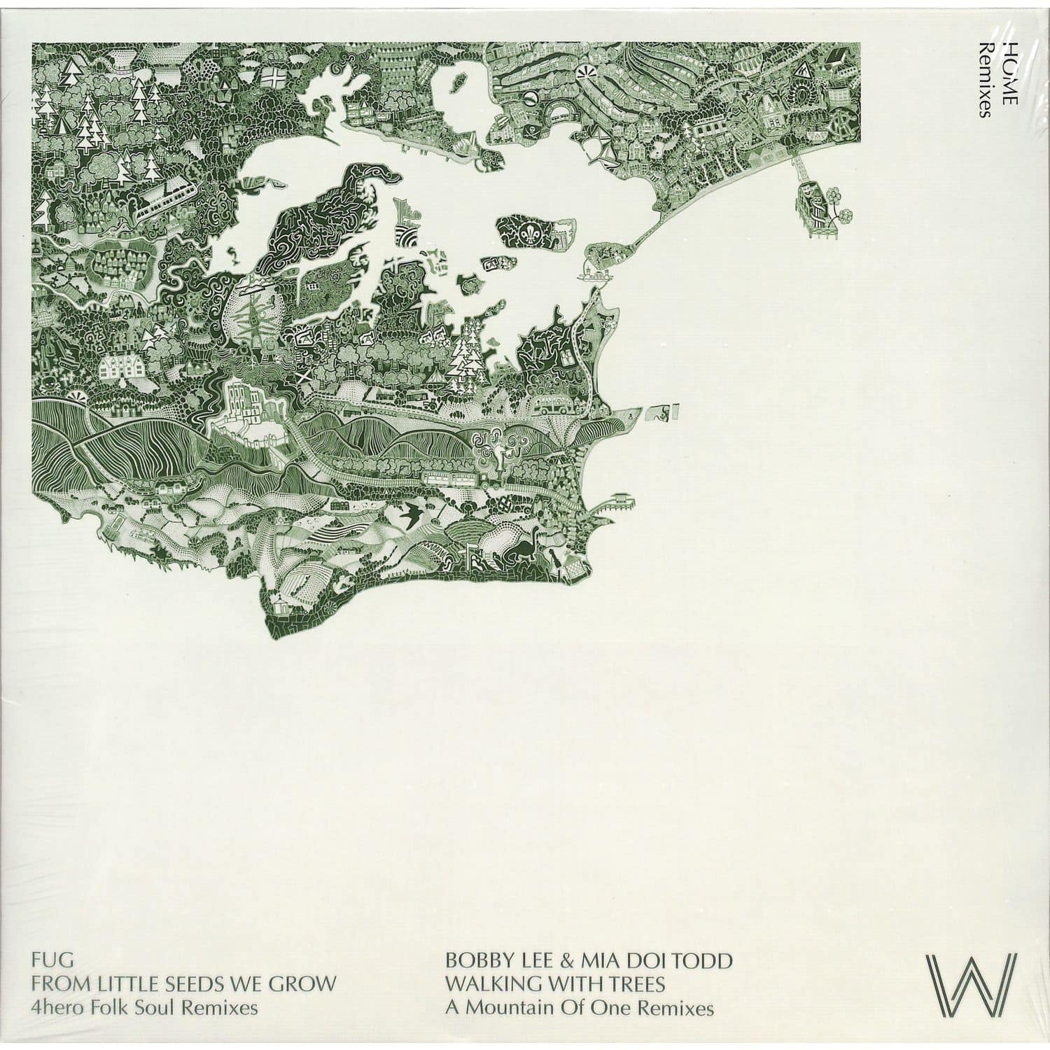 Fug / Bobby Lee & Mia Doi Todd - HOME REMIXES BY 4HERO A MOUNTAIN OF ONE