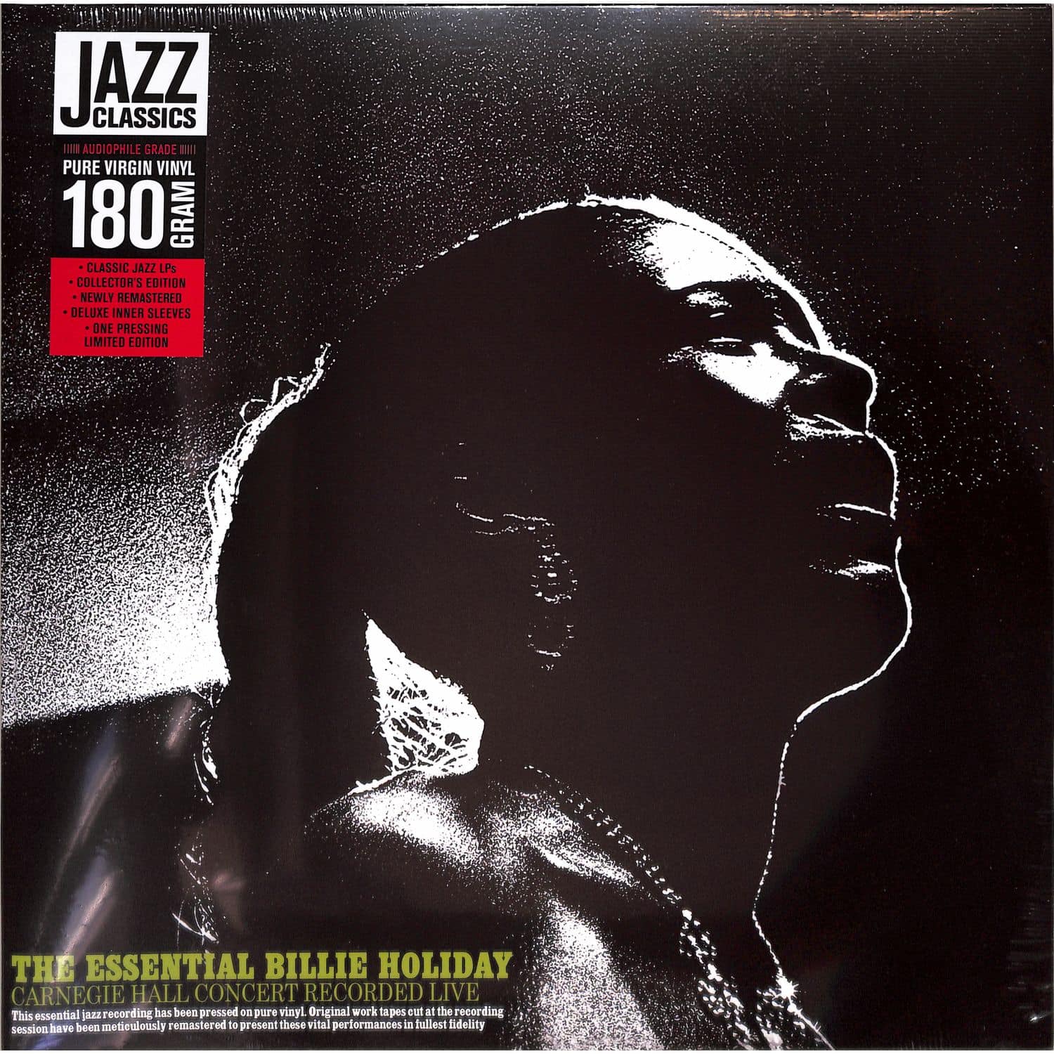 Billie Holiday  - ESSENTIAL CARNEGIE HALL CONCERT 1956