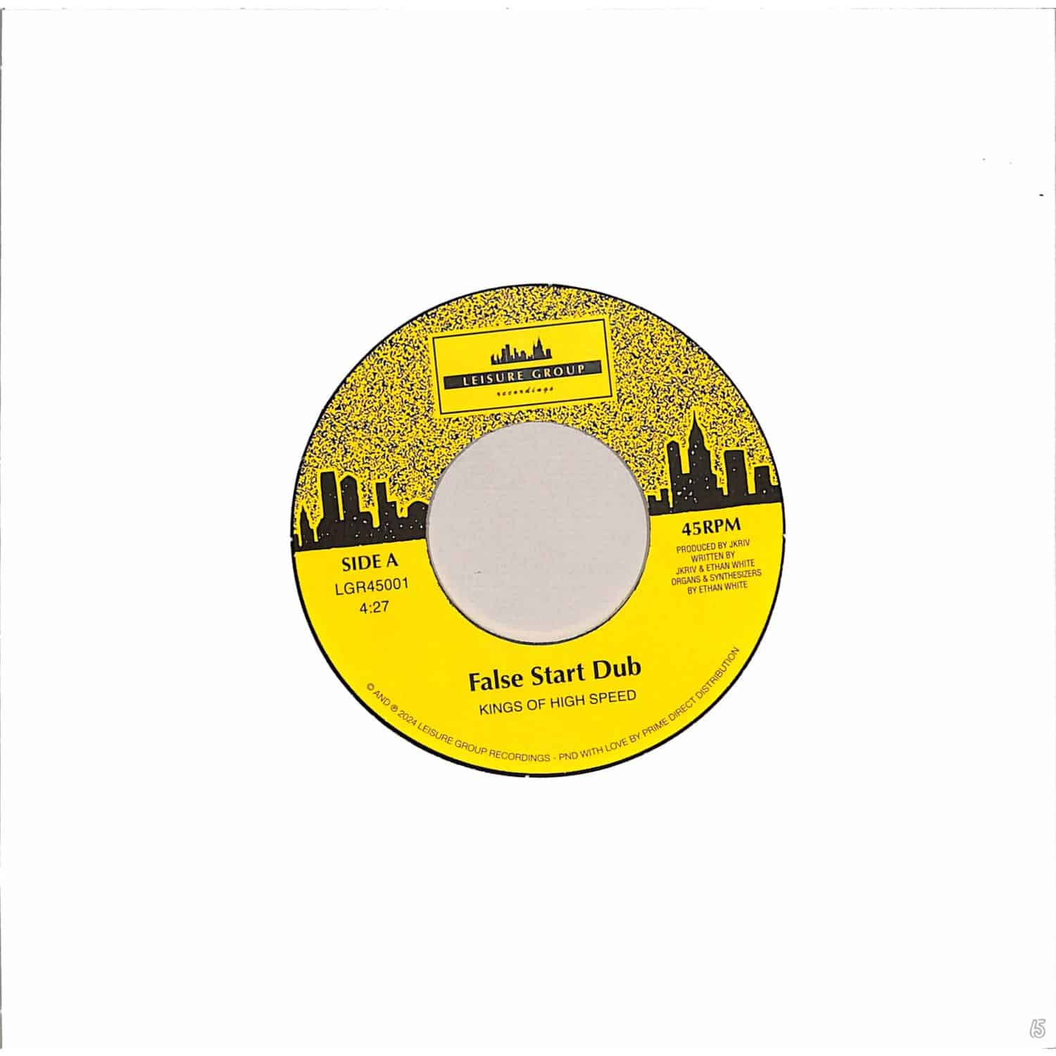 Kings Of High Speed - FALSE START DUB B/W HIGH SPEED DUBBIN 