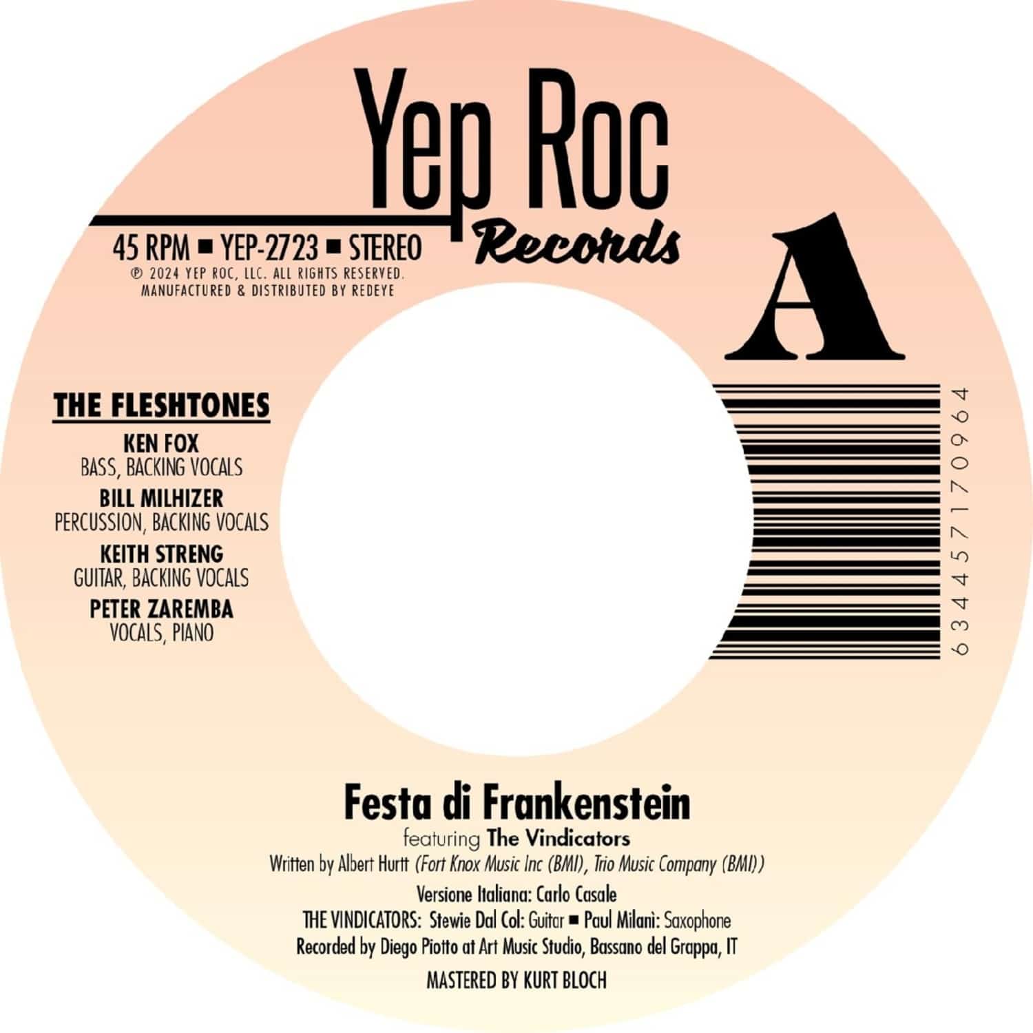 Fleshtones - 7-FESTA DI FRANKENSTEIN / THE DEDICATION SONG 