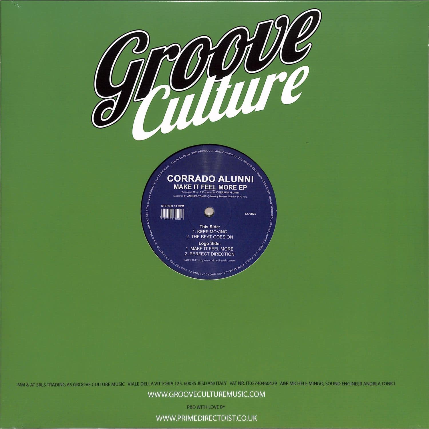 Corrado Alunni - MAKE IT FEEL MORE EP