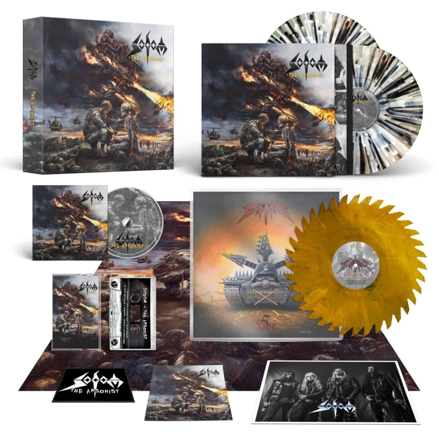 Sodom - THE ARSONIST / BOXSET 