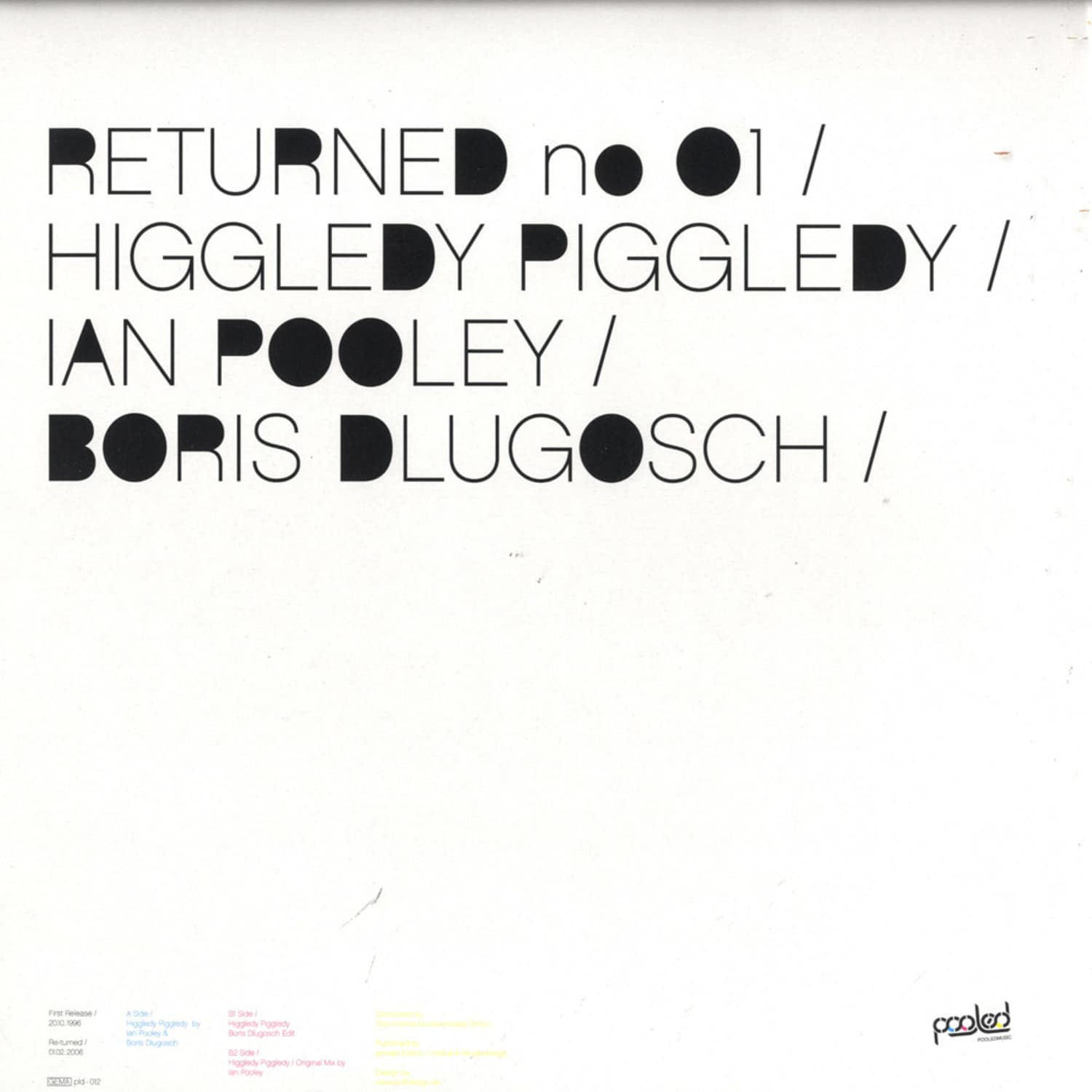 Ian Pooley - HIGGLEDY PIGGLEDY 2006