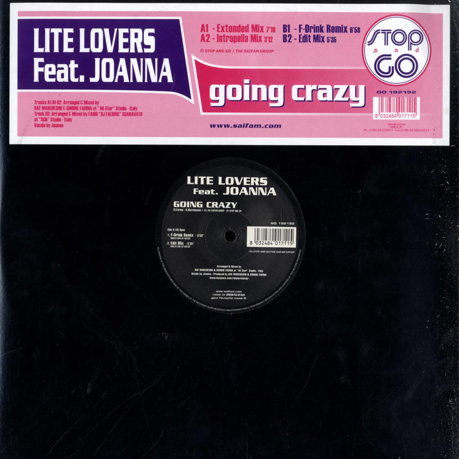 Lite Lovers ft. Joanna - GOING CRAZY