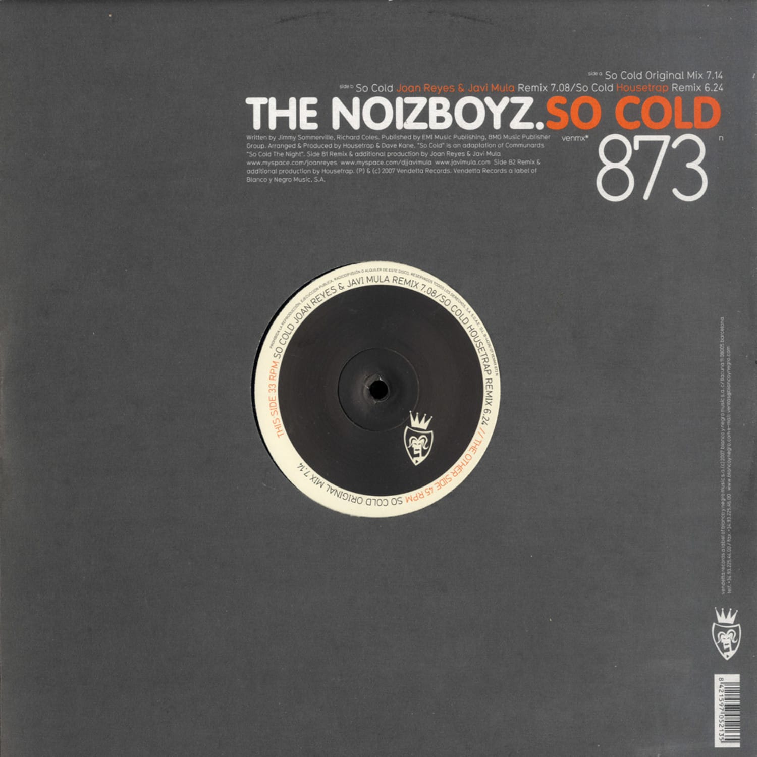 The Noizboyz - SO COLD