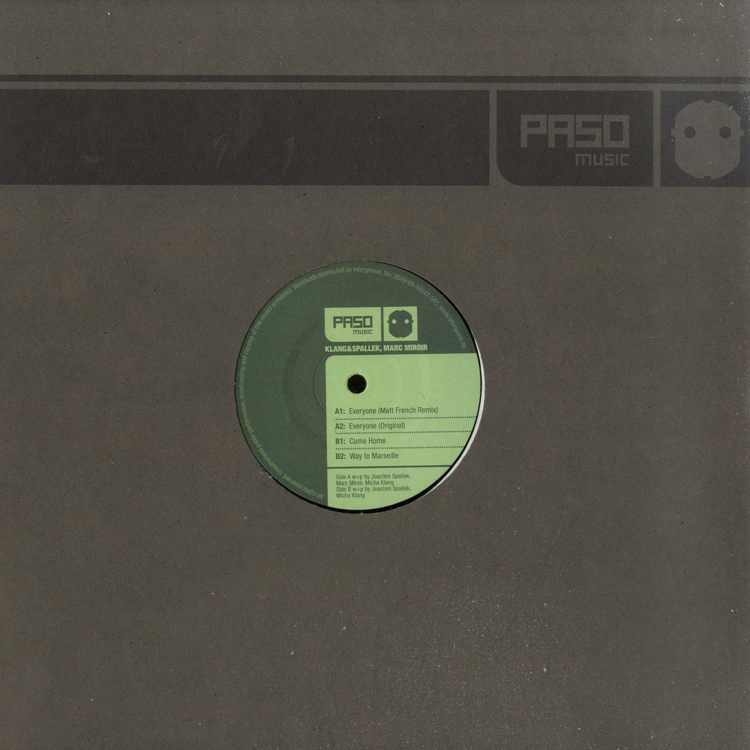 Marc Miroir, Klang & Spallek - ALL THAT GLISTENS IS NOT GOLD
